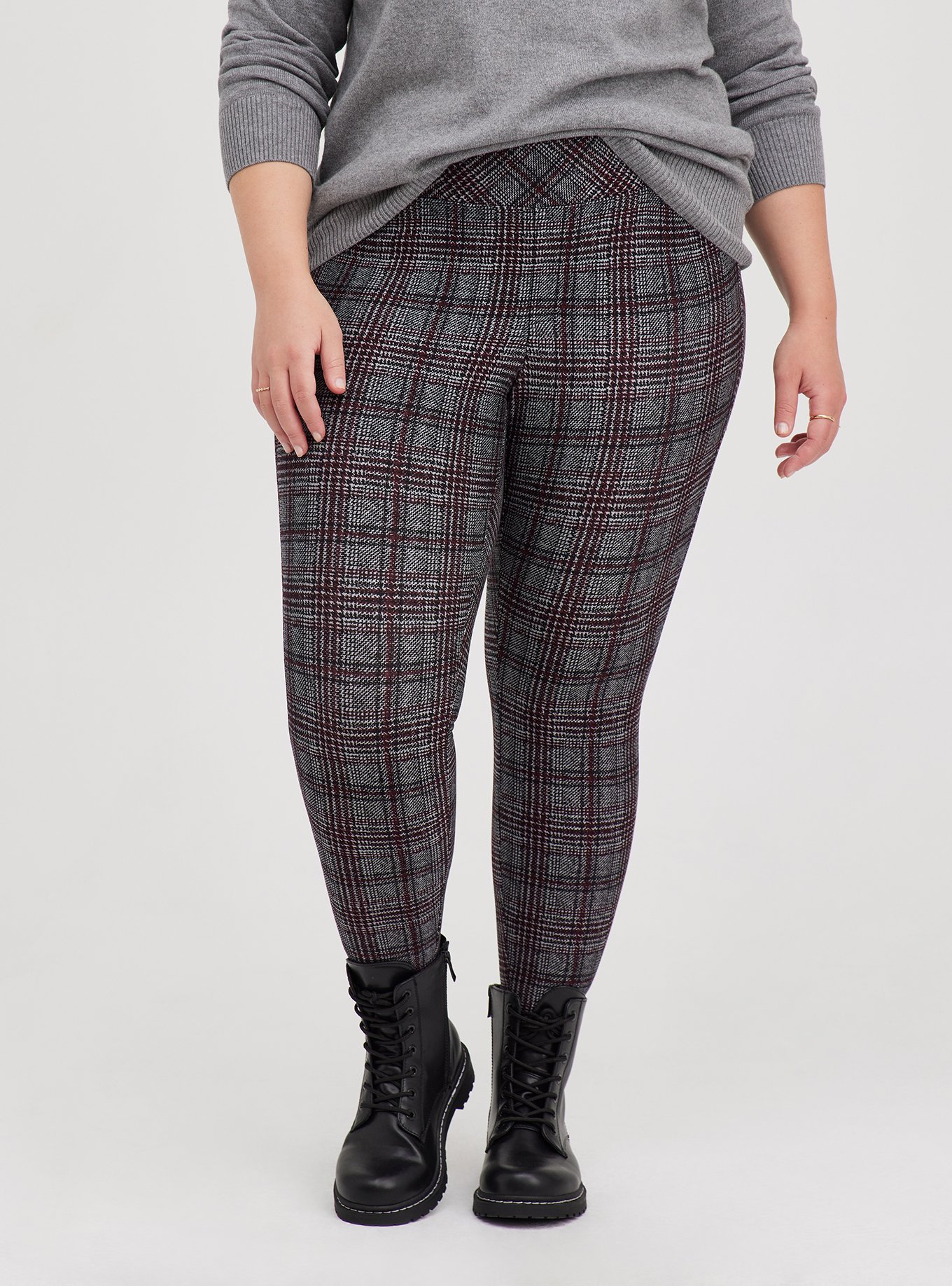 Plus Size - Pocket Pixie Skinny Studio Luxe Ponte High-Rise Pant - Torrid