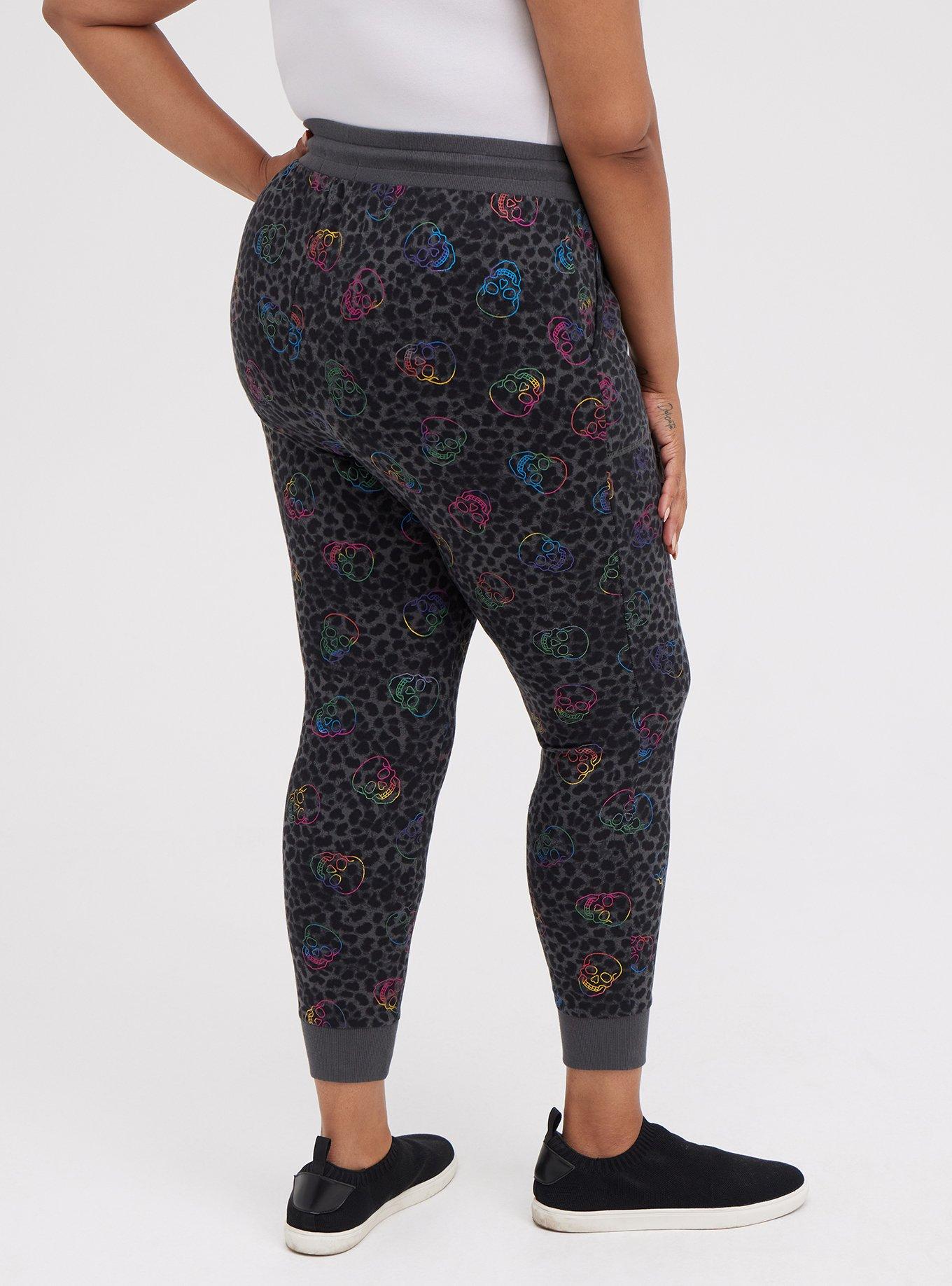 Plus Size Everyday Fleece Active Jogger In Classic Fit, SKULL BLACK, alternate