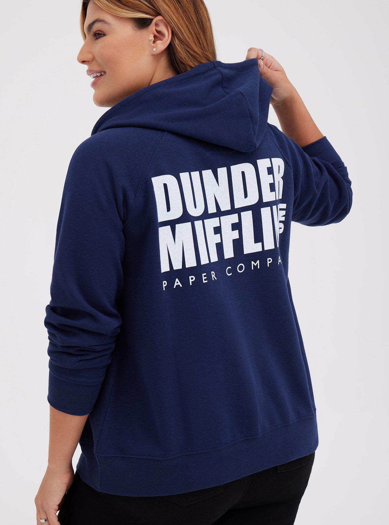 Dunder mifflin 2025 zip up hoodie