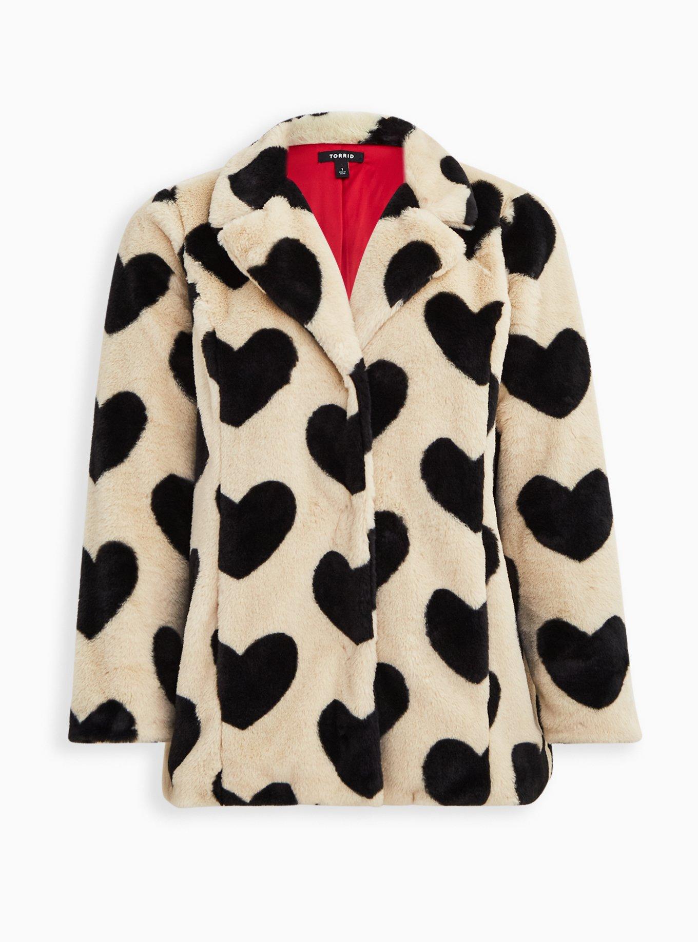 Torrid cheap leopard coat