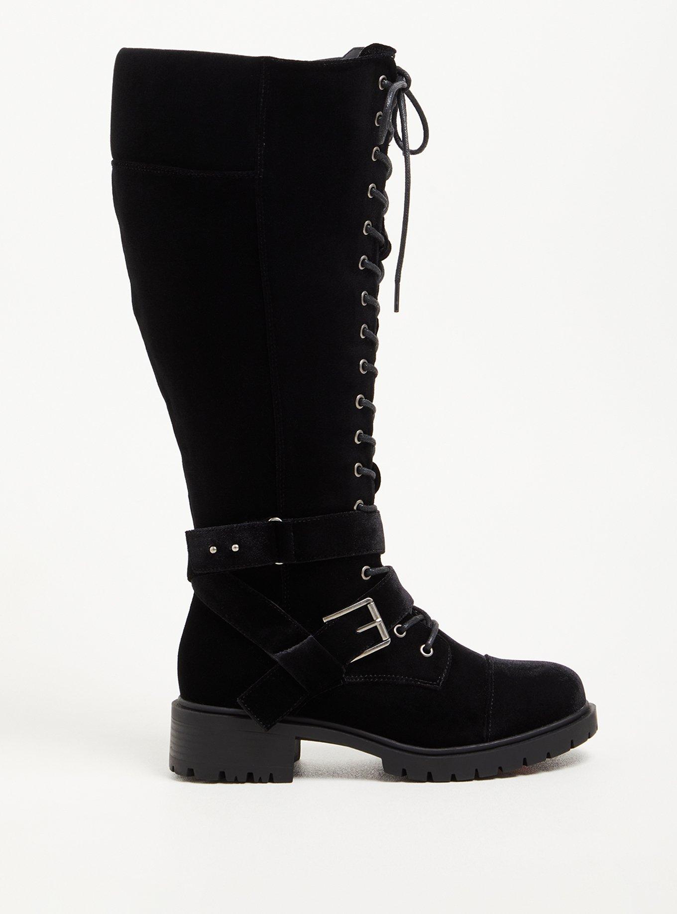 Torrid black outlet combat boots