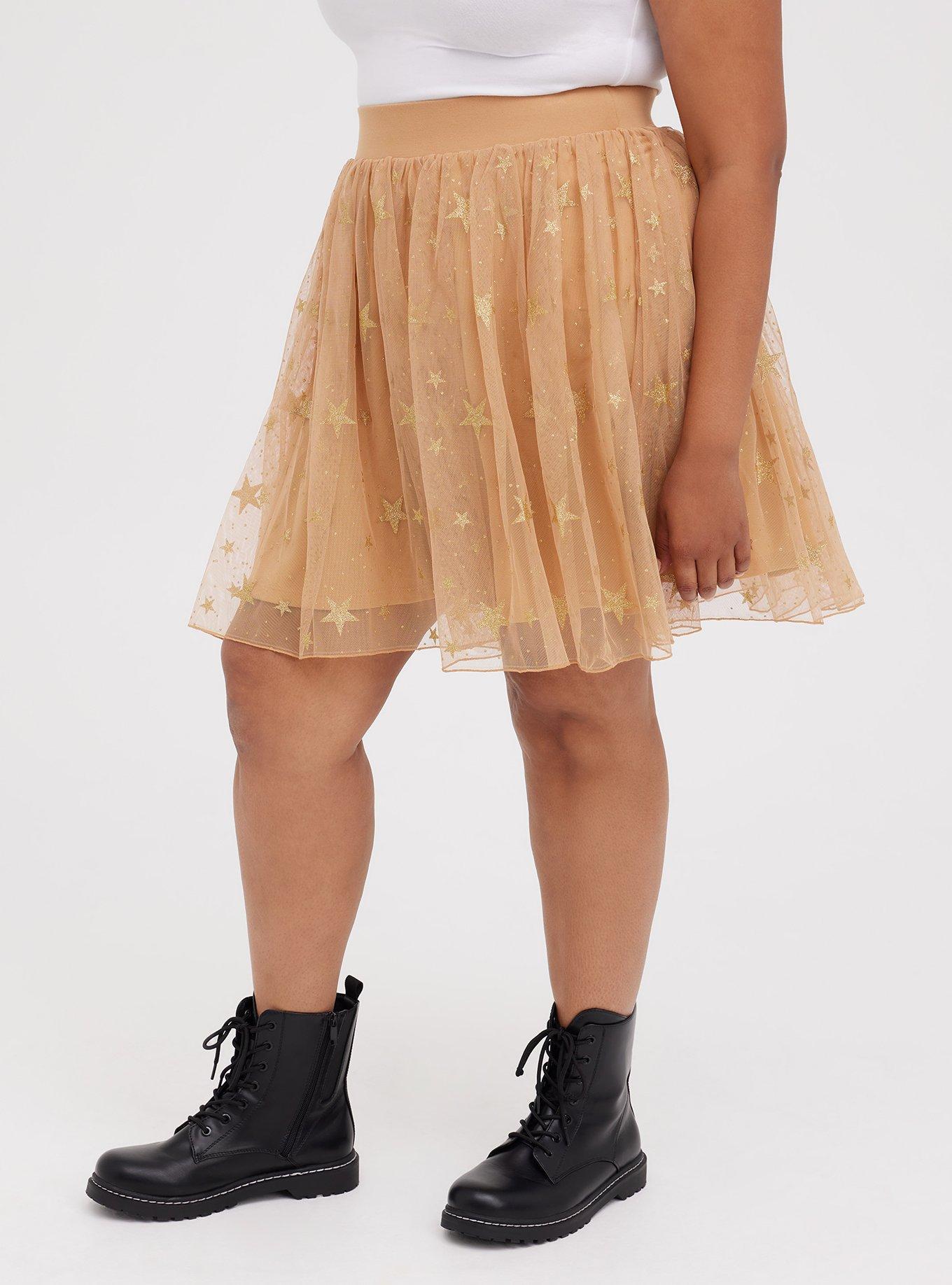 Gold sequin outlet skirt torrid