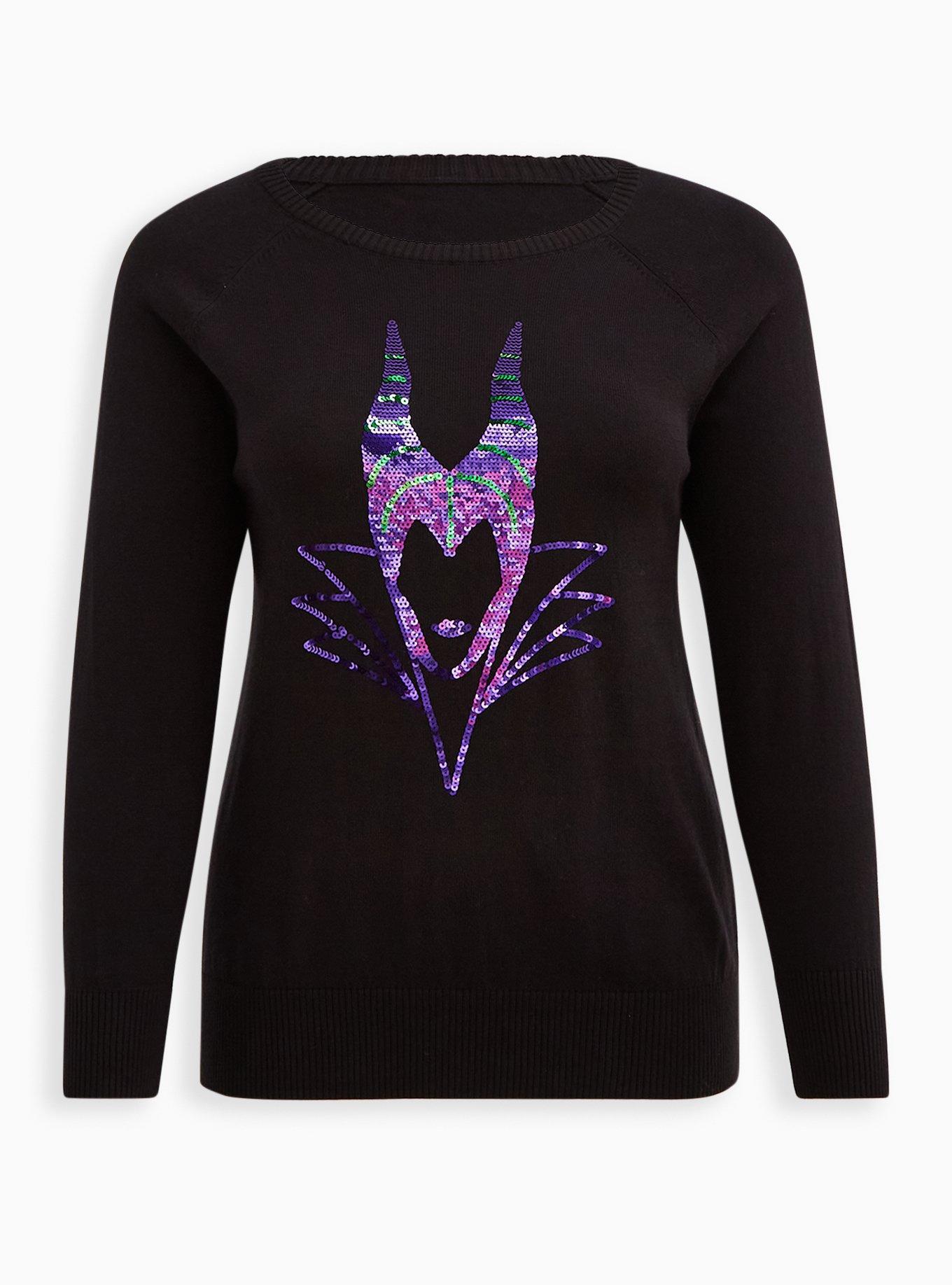 Plus Size - Embellished Sweater - Disney Villains Maleficent - Torrid