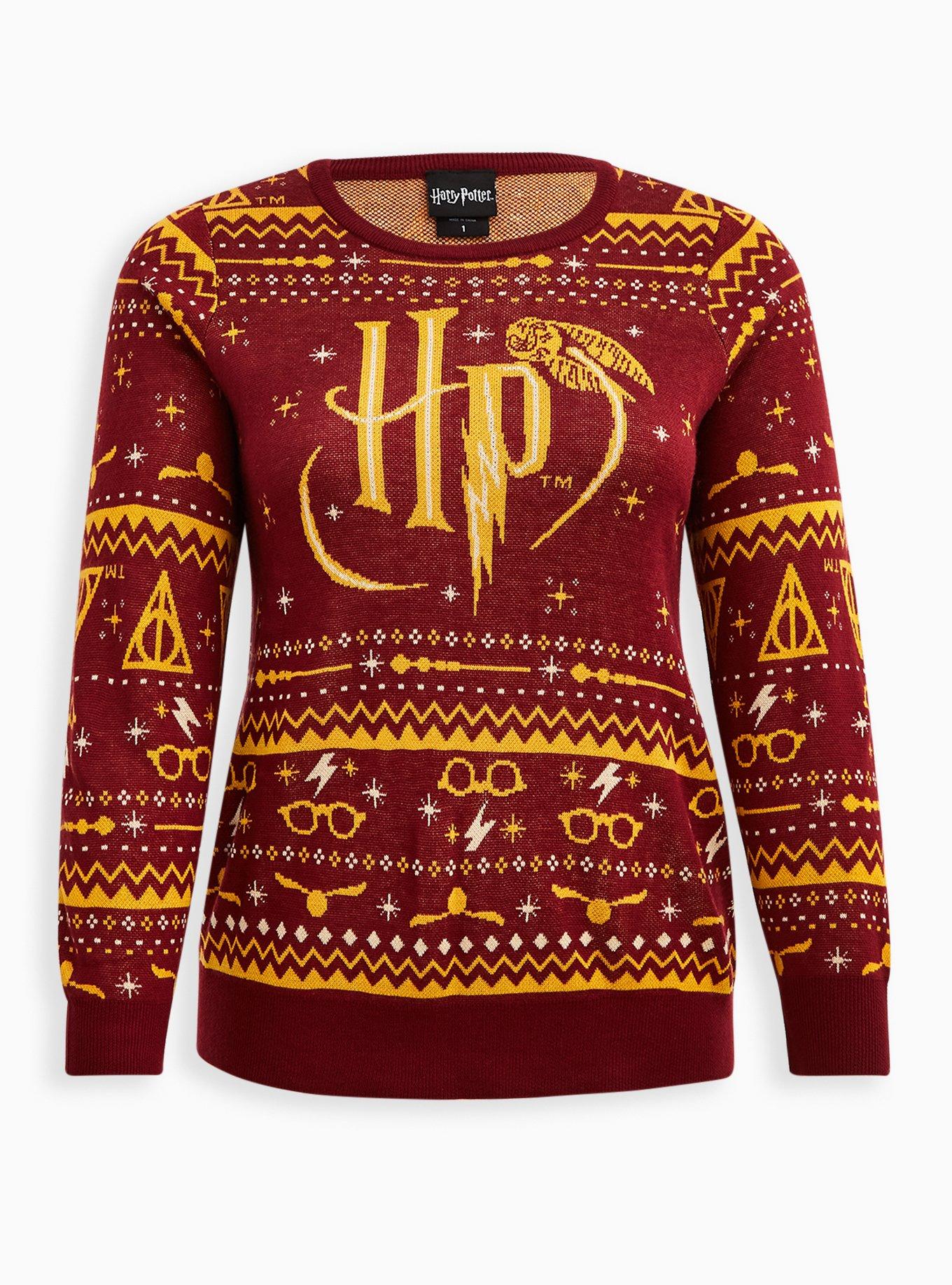 Hotsell NWT Harry Potter Store Christmas Pullover XXL