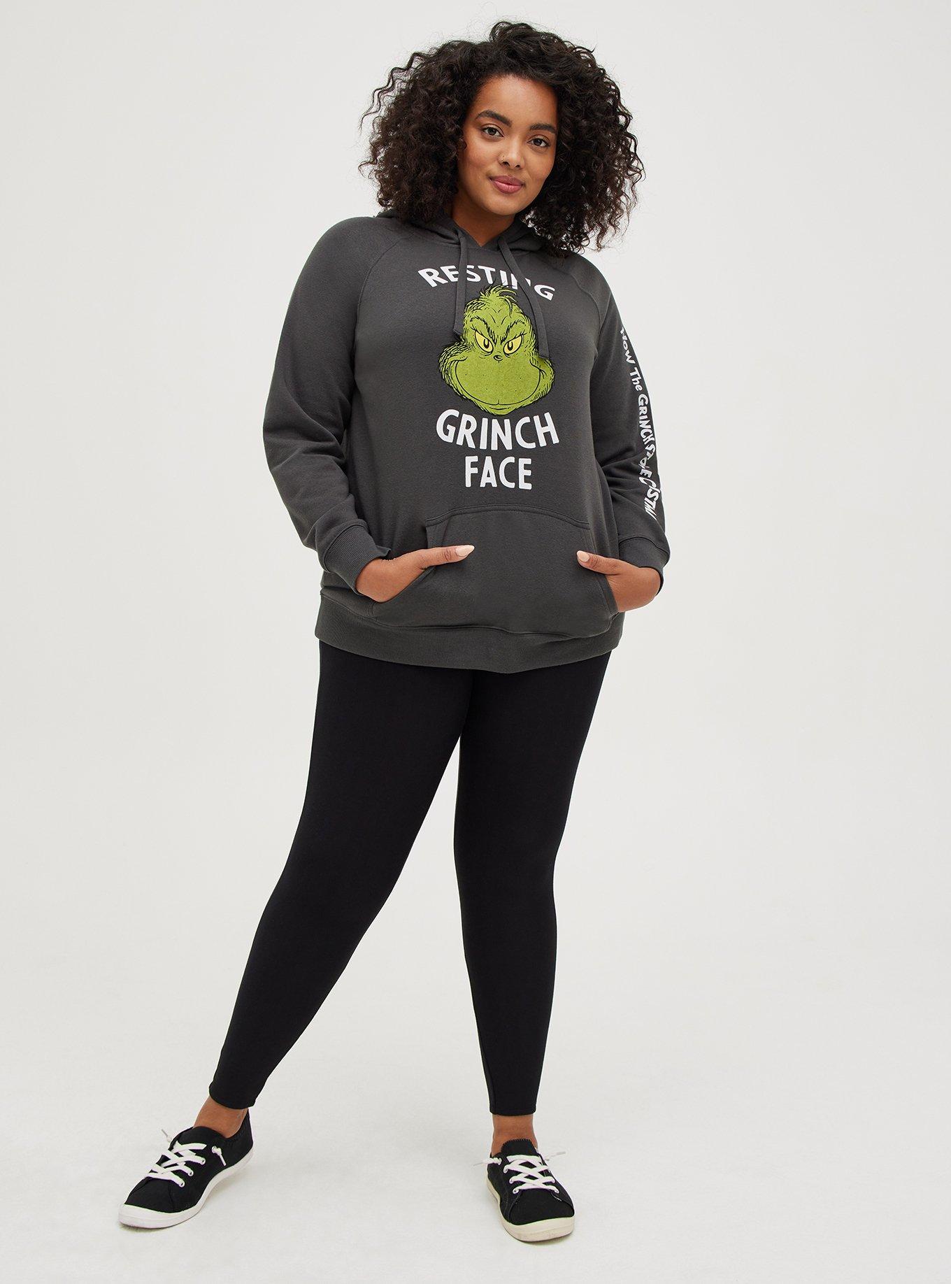 Universal Studios Parks The Grinch Big Face Always Naughty Hoodie