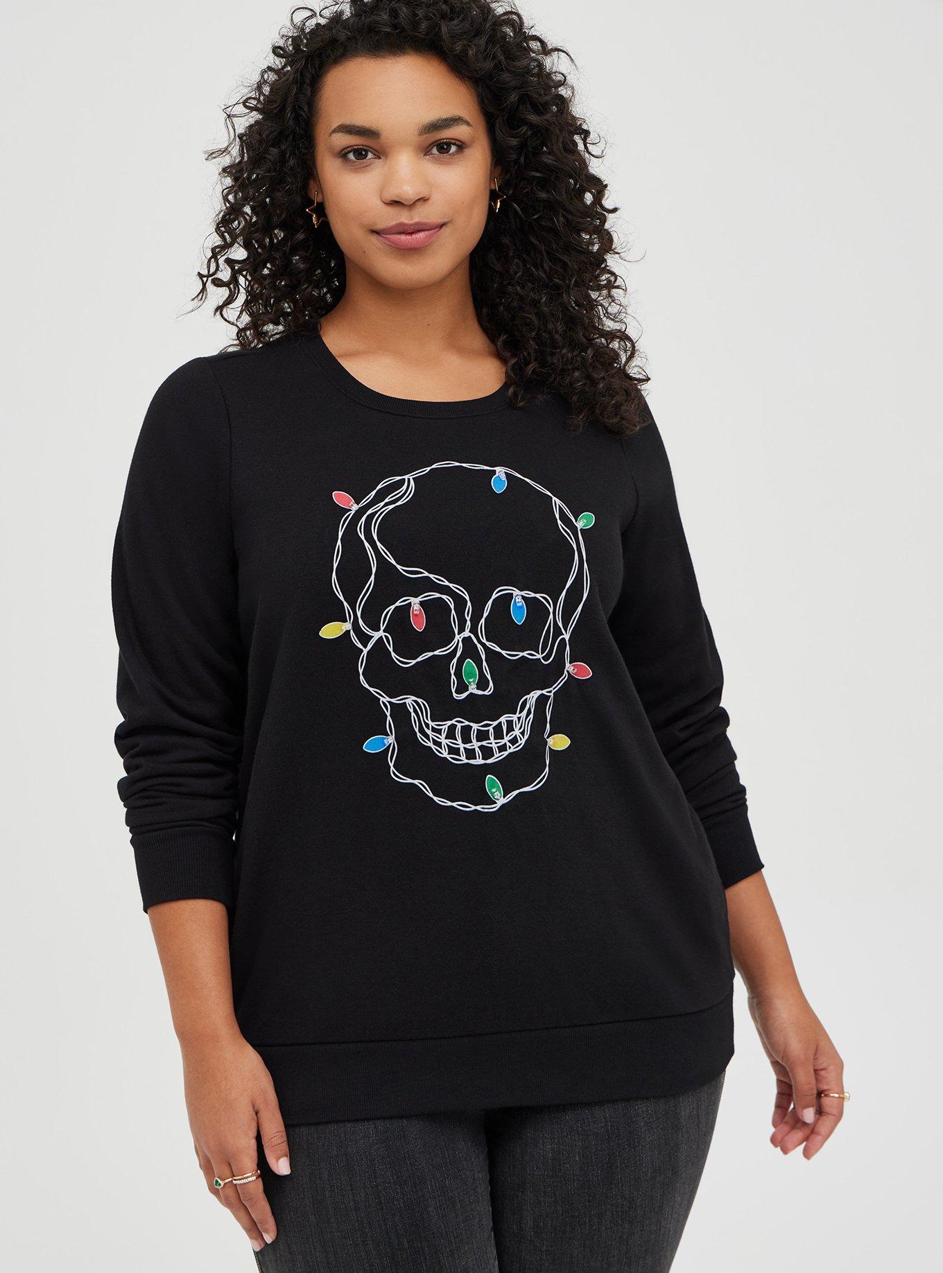 Torrid skull clearance sweater