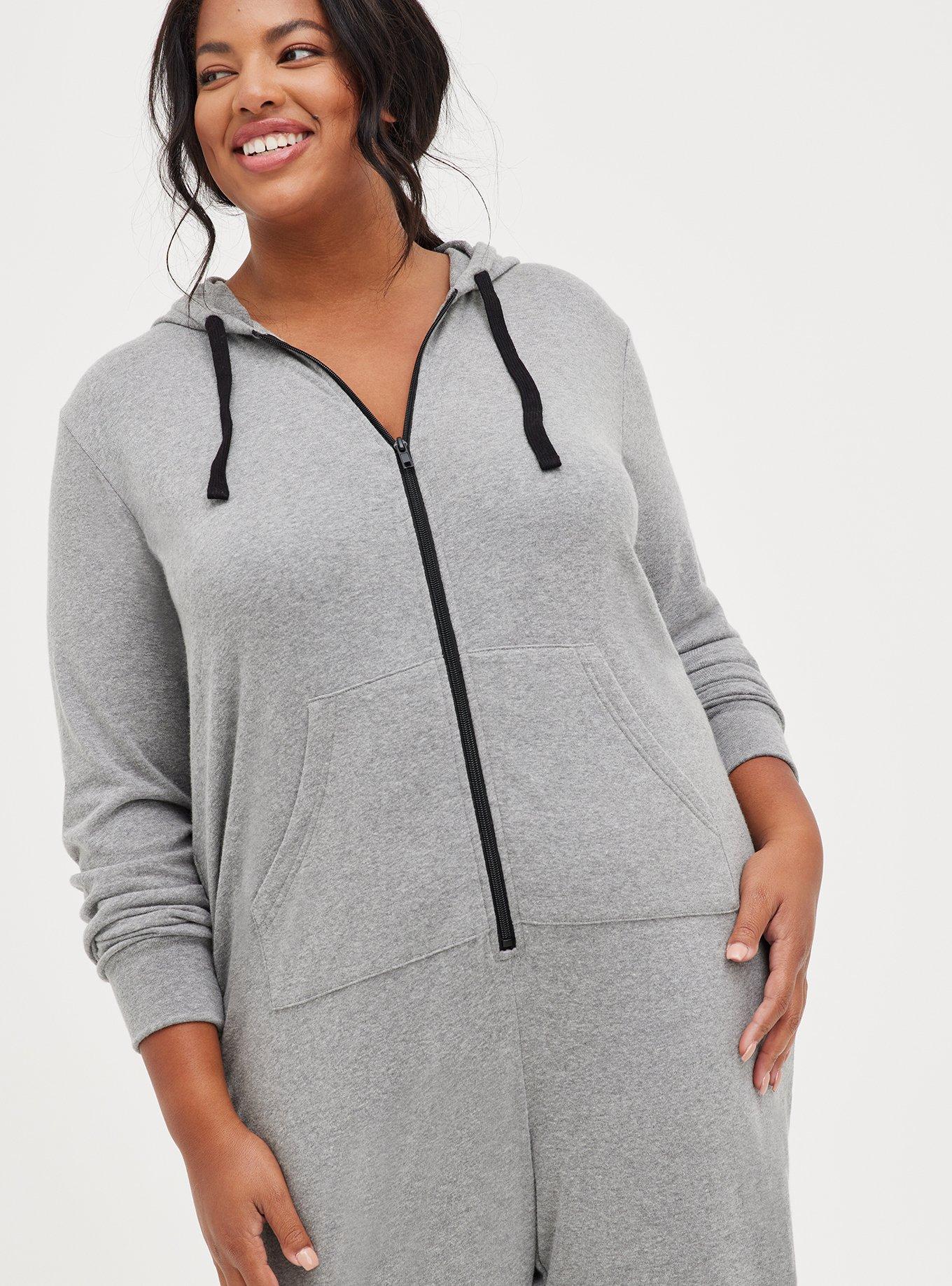 Torrid Grey Hooded 3/4 Length Zip Up Coat 2 store 2X