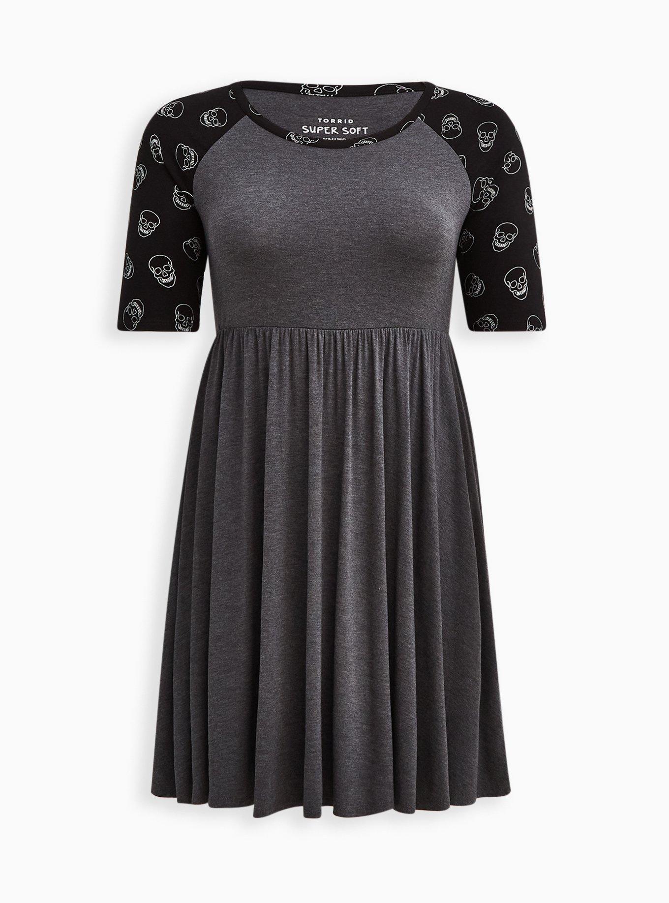 Torrid clearance skull dress