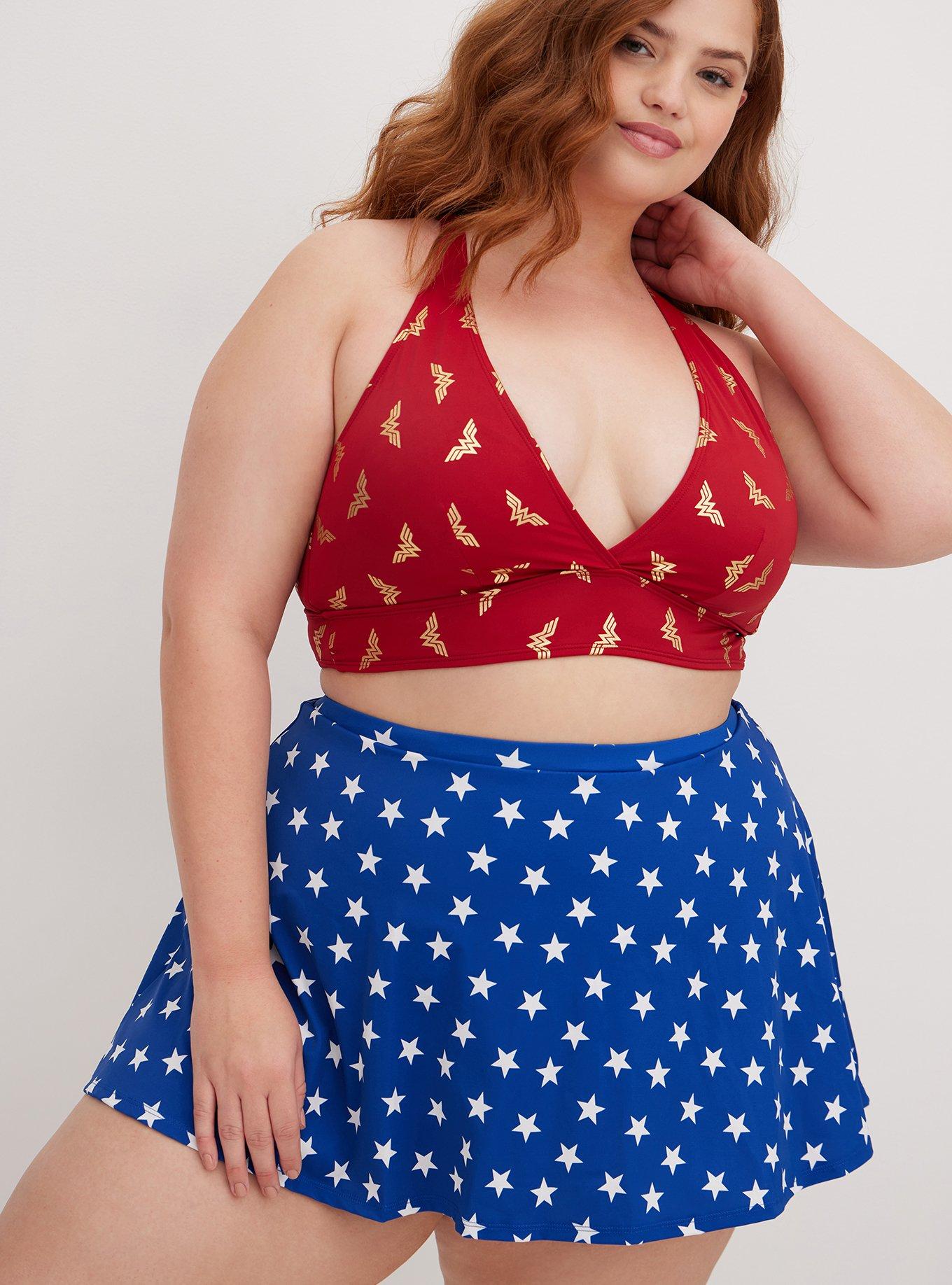 Plus size wonder woman sales swimsuit