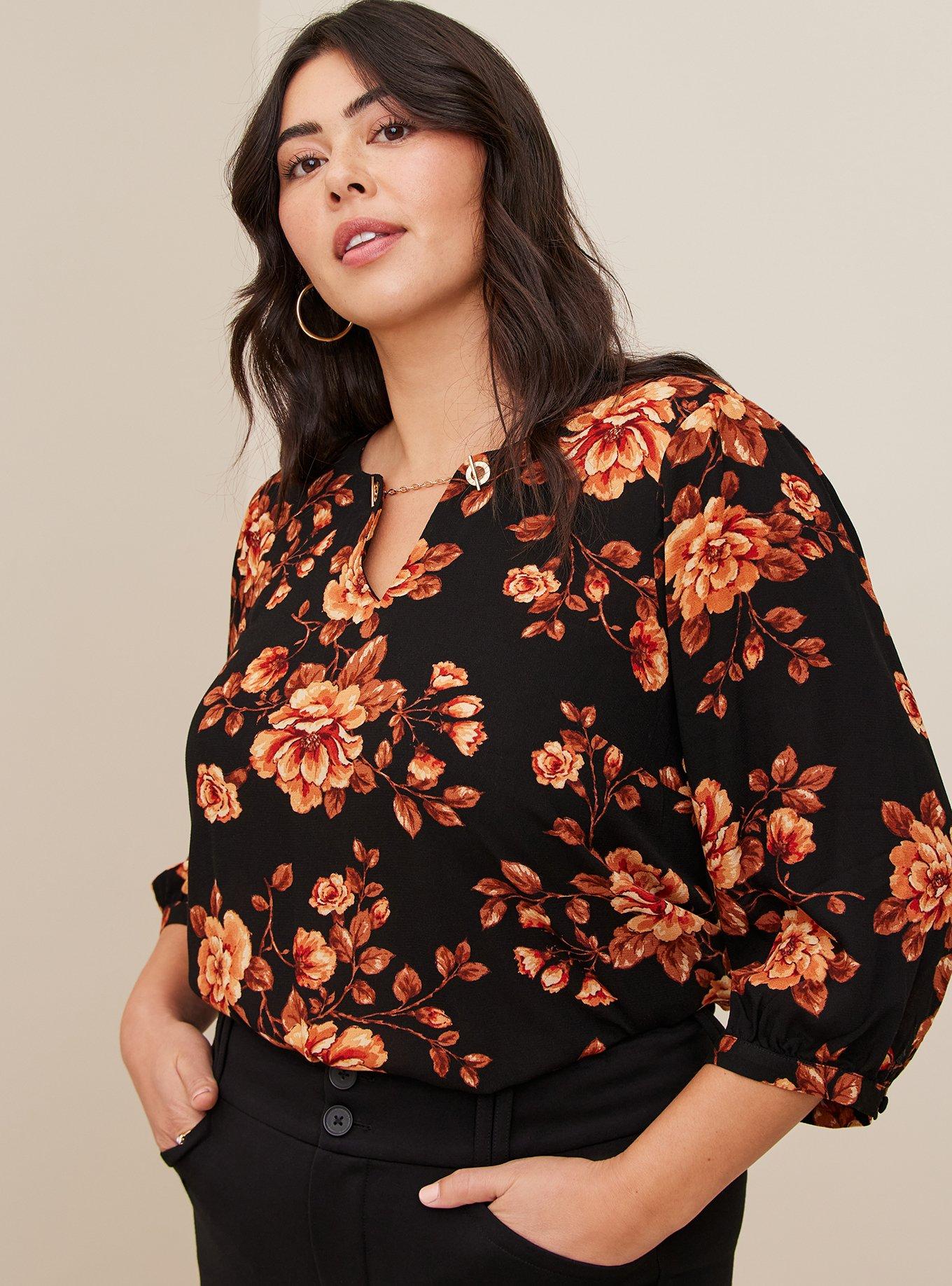 Torrid on sale floral top