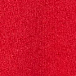 Girlfriend Signature Jersey V-Neck Long Sleeve Tee, RED, swatch