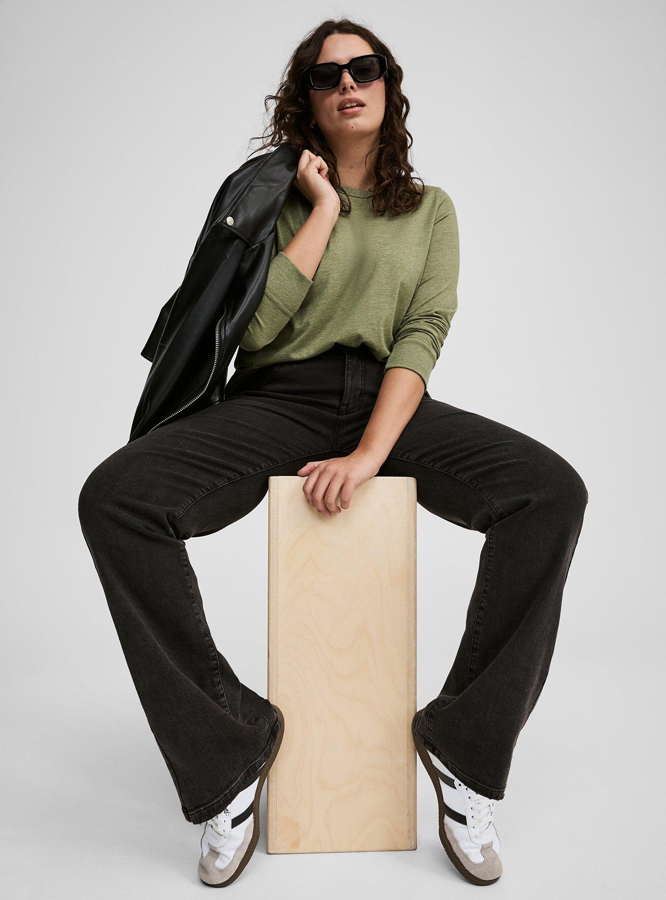 Crew Neck Long Sleeve Tee