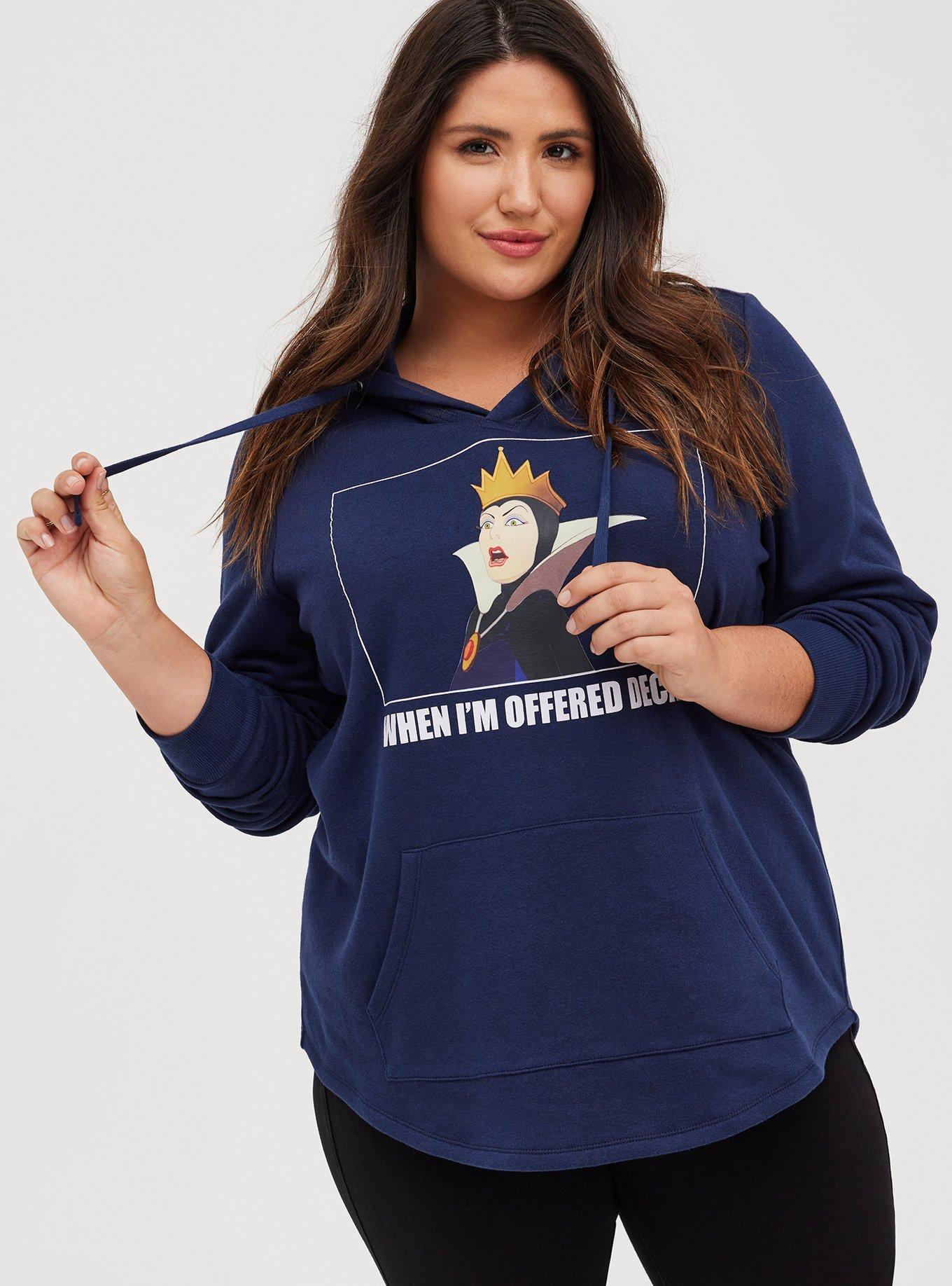 Hi-Lo Hoodie - Disney Villains Evil Queen, PEACOAT, hi-res