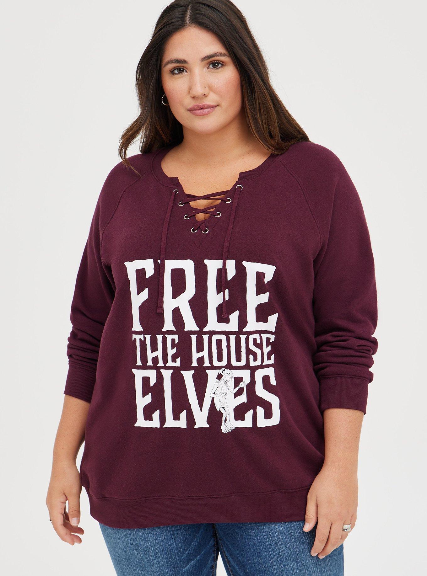 Plus Size - Sweatshirt - Harry Potter Dobby Free Elves - Torrid