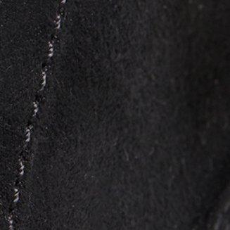 Shearling Laceup Chunky Bootie - Black (WW), BLACK, swatch