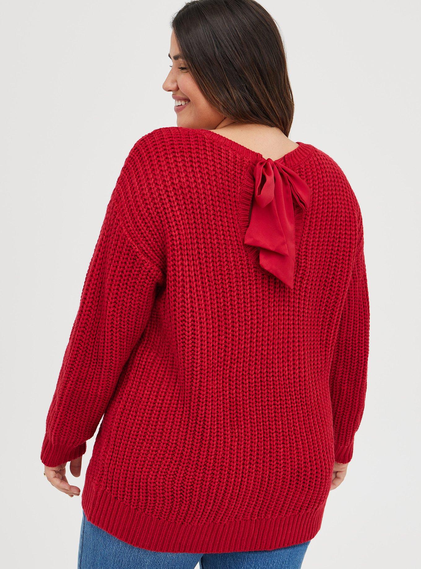 Torrid shop red sweater