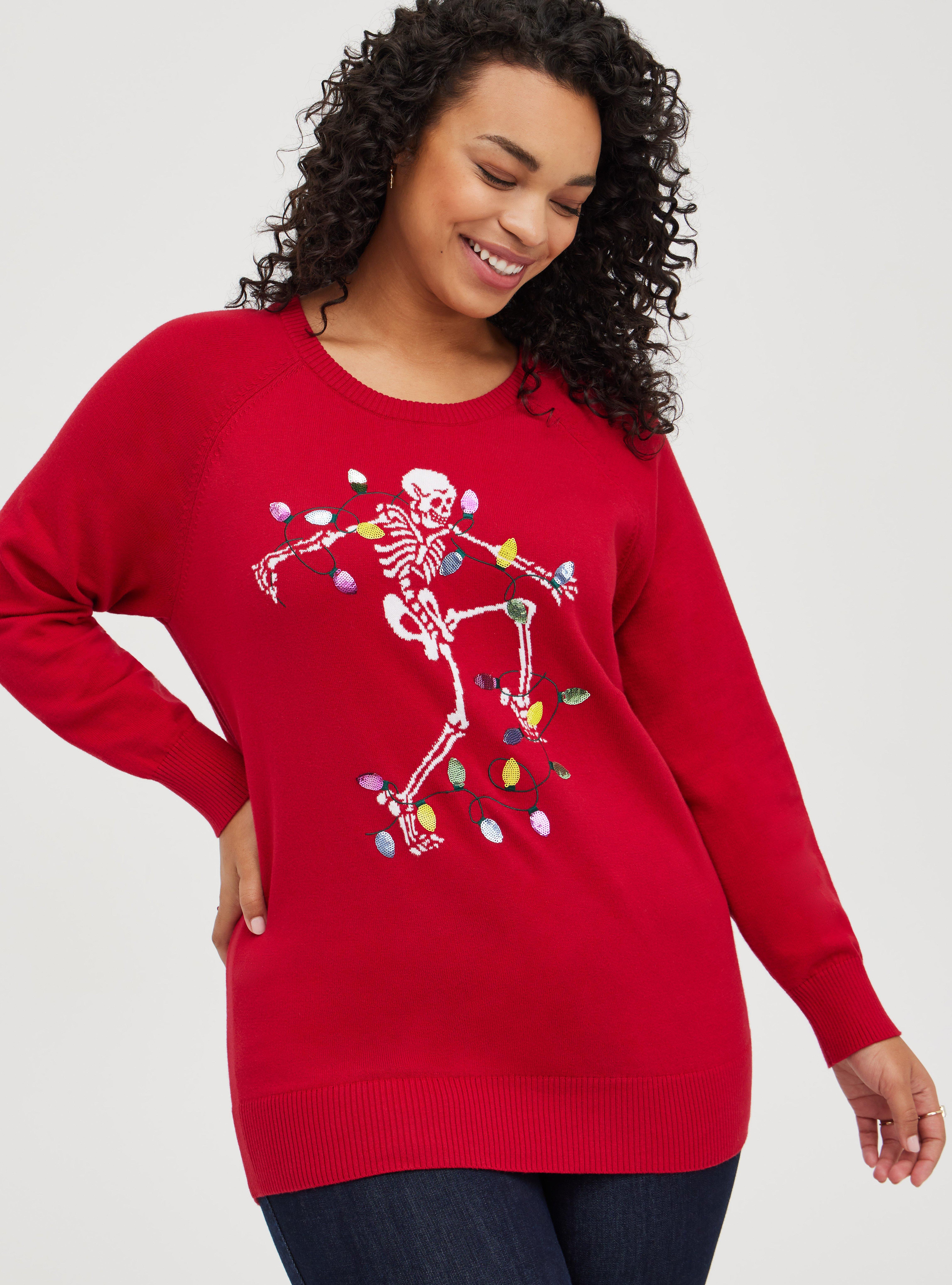 Torrid shop red sweater