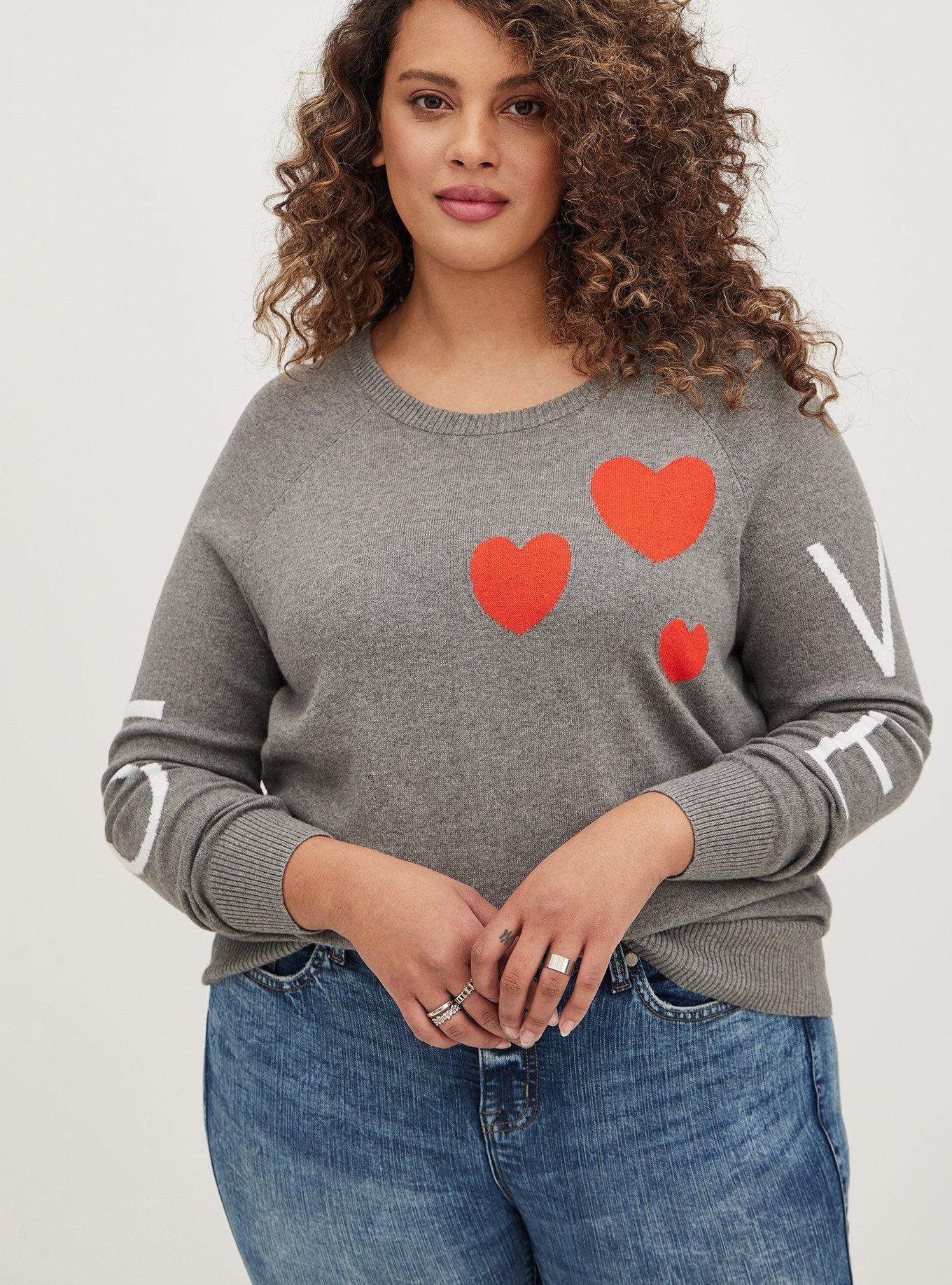 Plus Size - Pullover Crew Sweater - Torrid