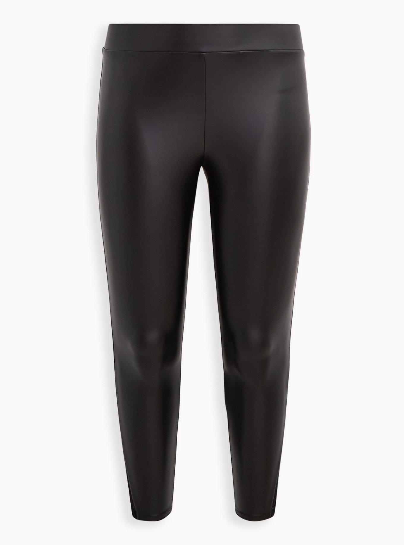 M&S' flattering leather look £25 leggings are back in stock
