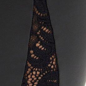 Premium Legging - Faux Leather & Lace Side Black, BLACK, swatch