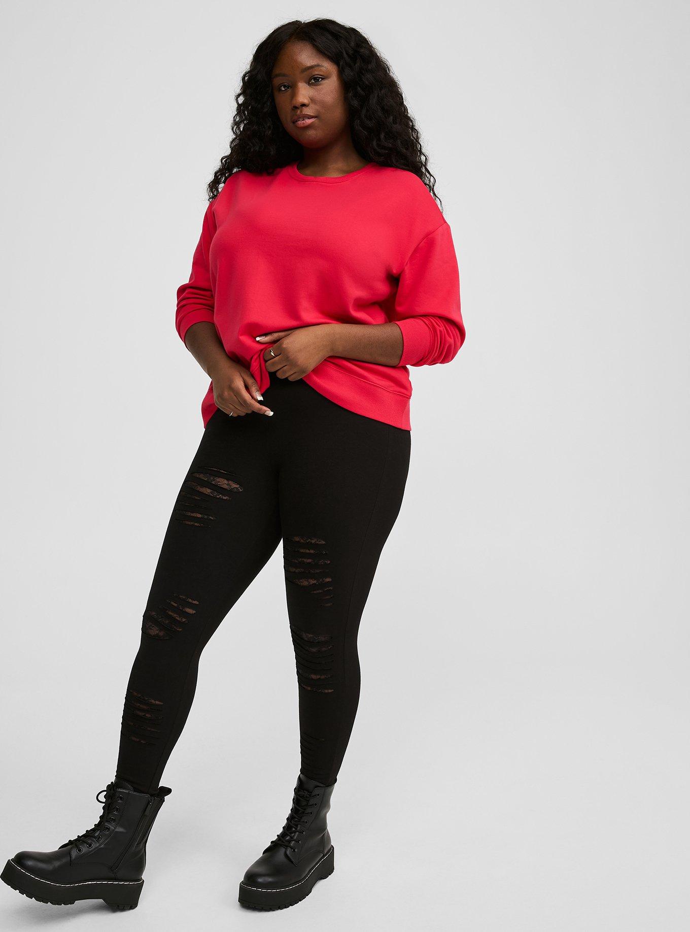 Flora Plus Size High Waisted Leggings – SoWhat