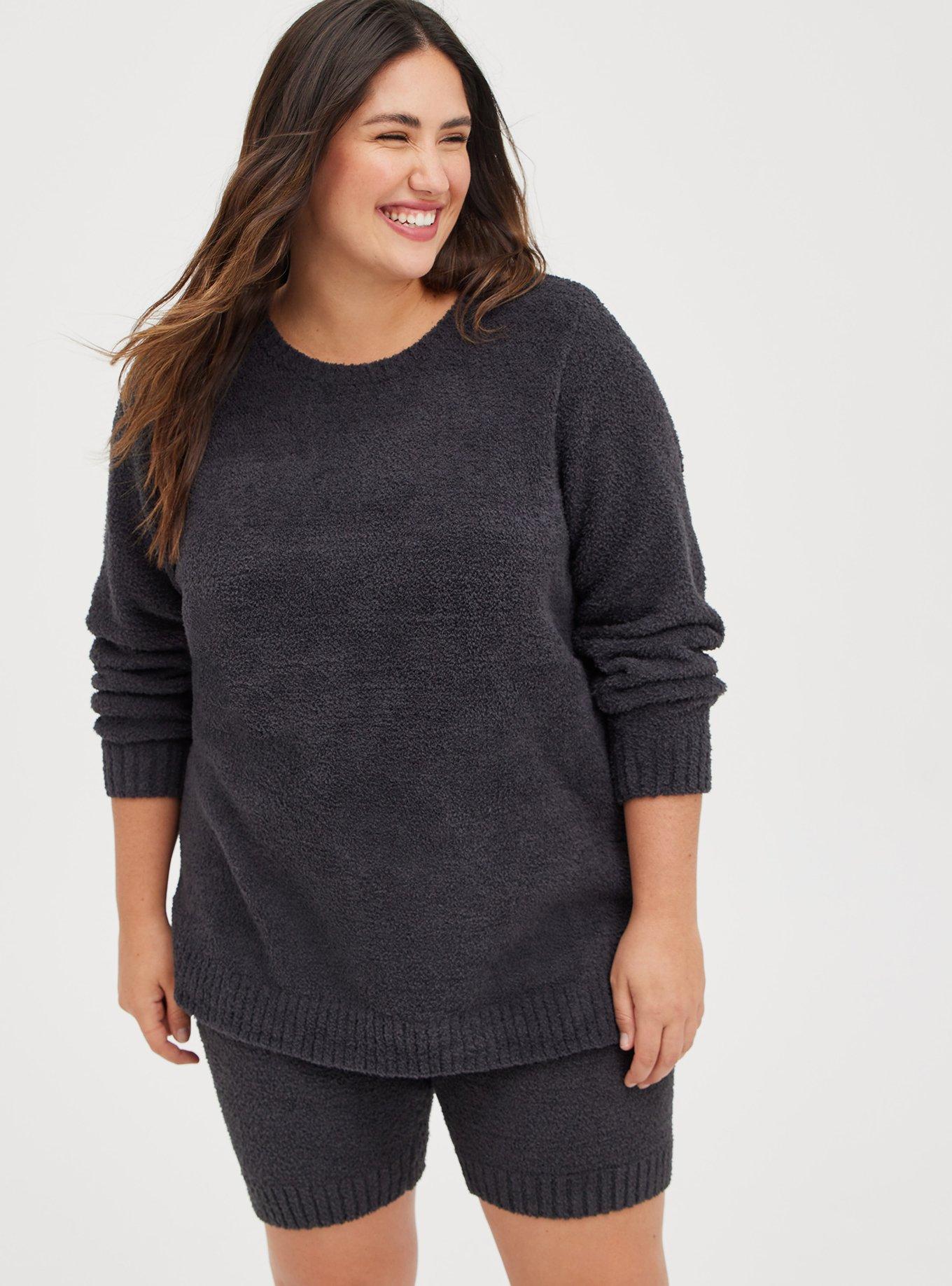 Teddy Long Sleeve Lounge Sweatshirt