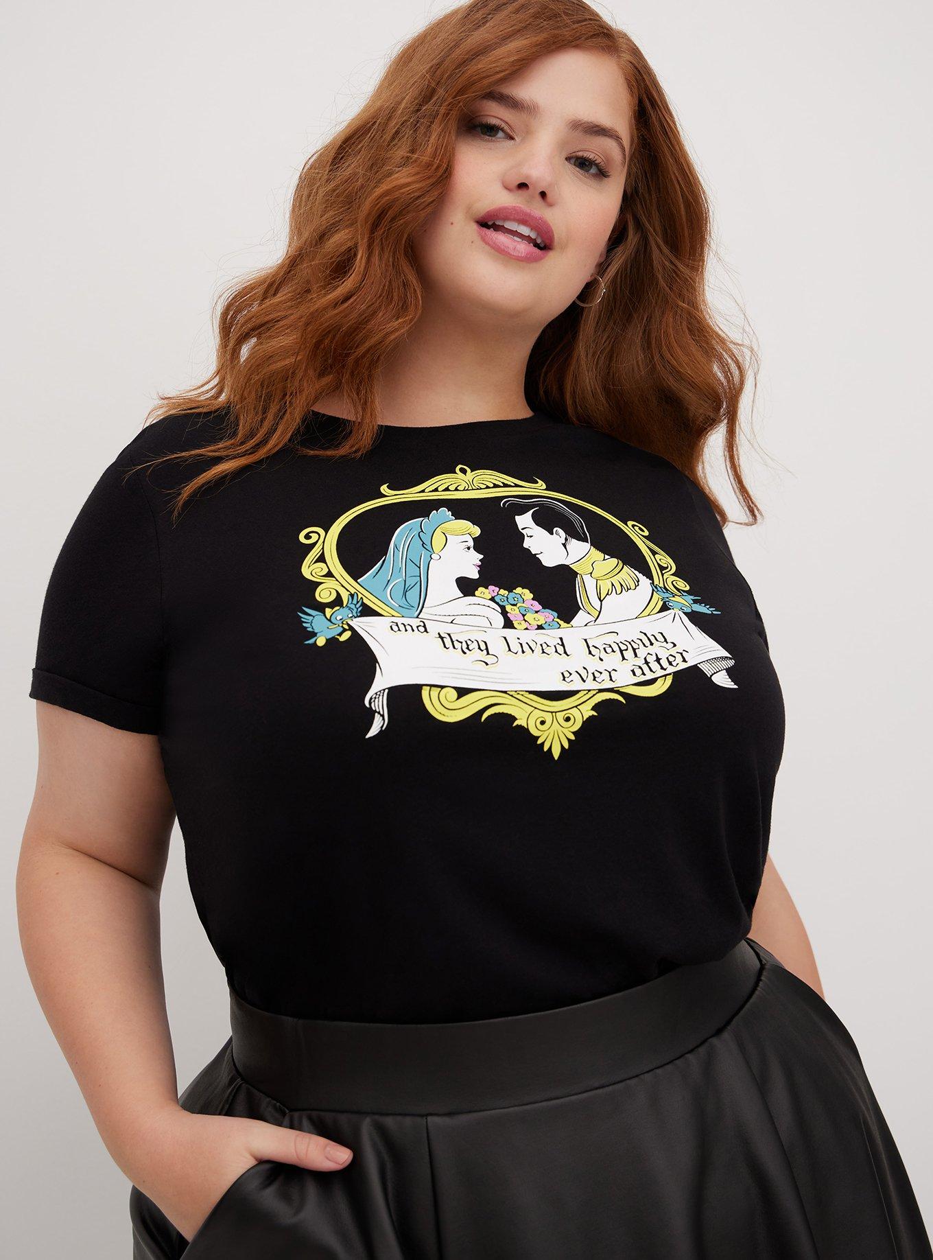 Relaxed Top - Disney Cinderella, DEEP BLACK, hi-res