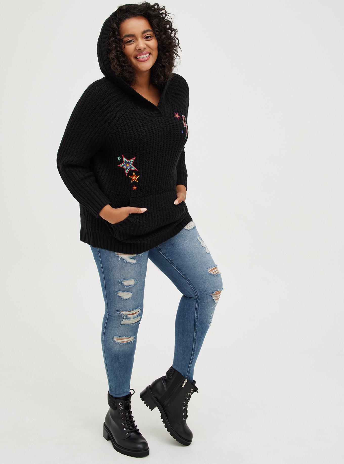 Torrid hotsell star sweater