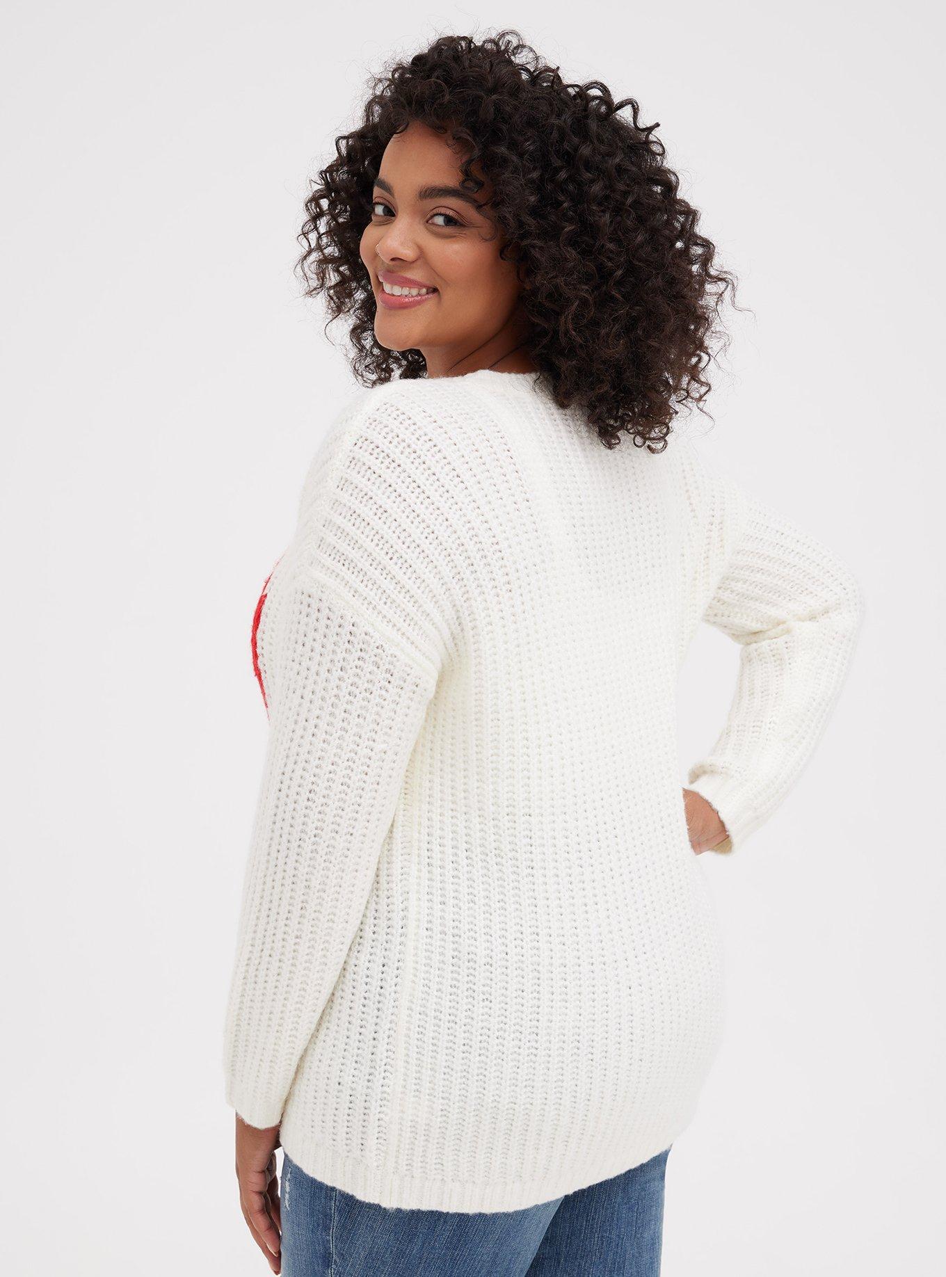 Plus size off white hot sale sweater