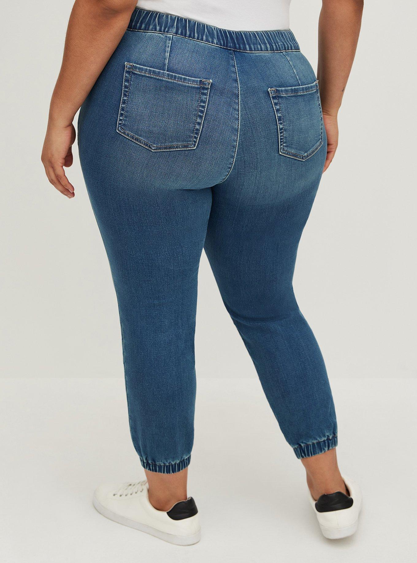 Big and tall hot sale denim joggers