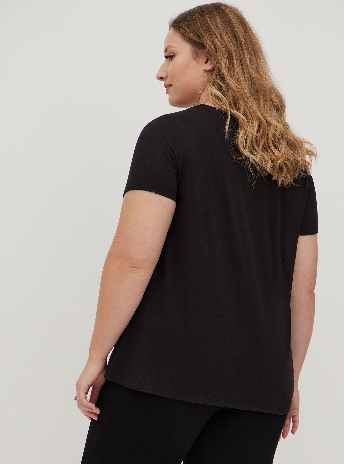 Plus Size Crazy In Love Top - Universal Chucky, DEEP BLACK, alternate