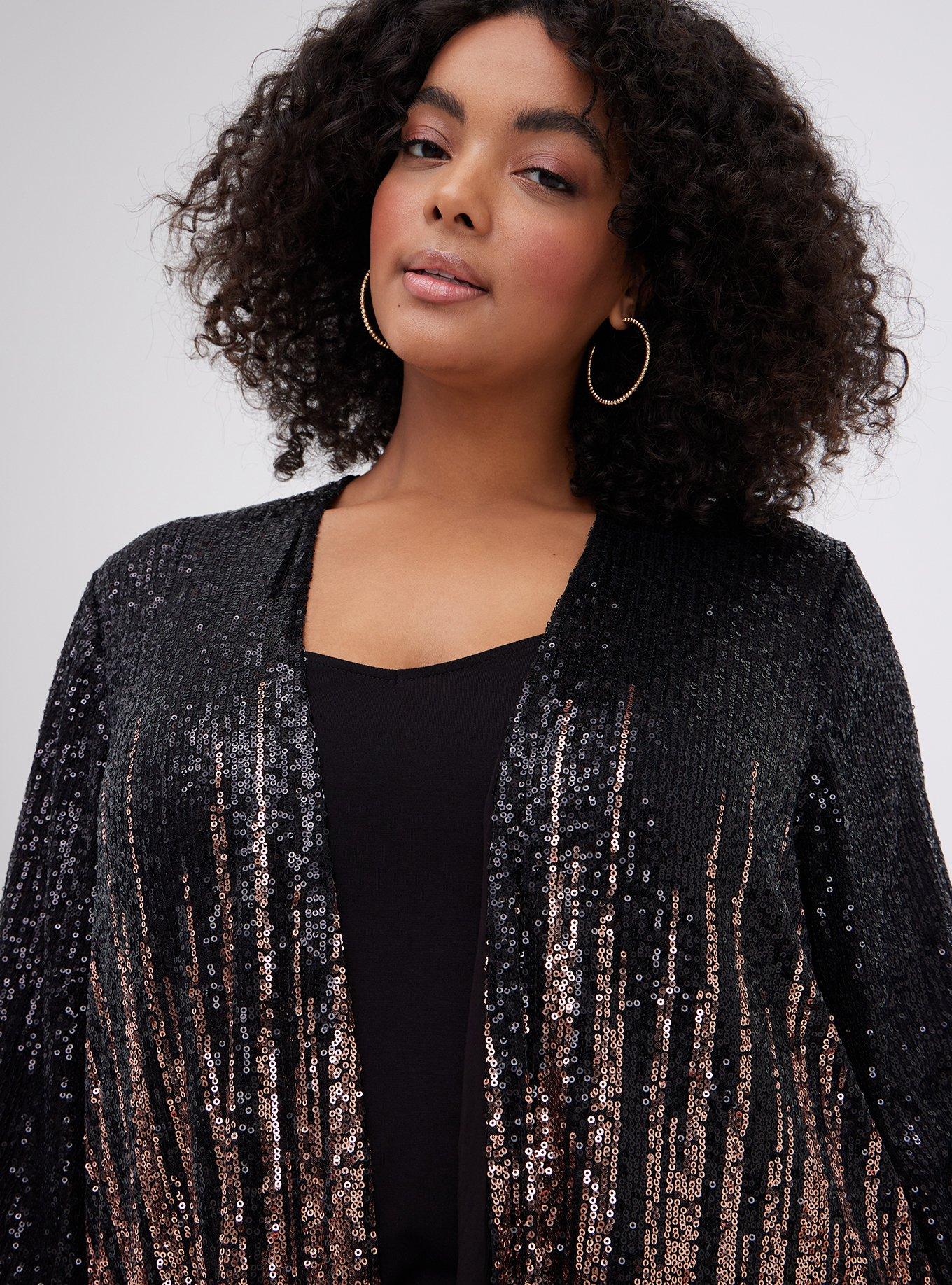 Torrid sequin shop jacket