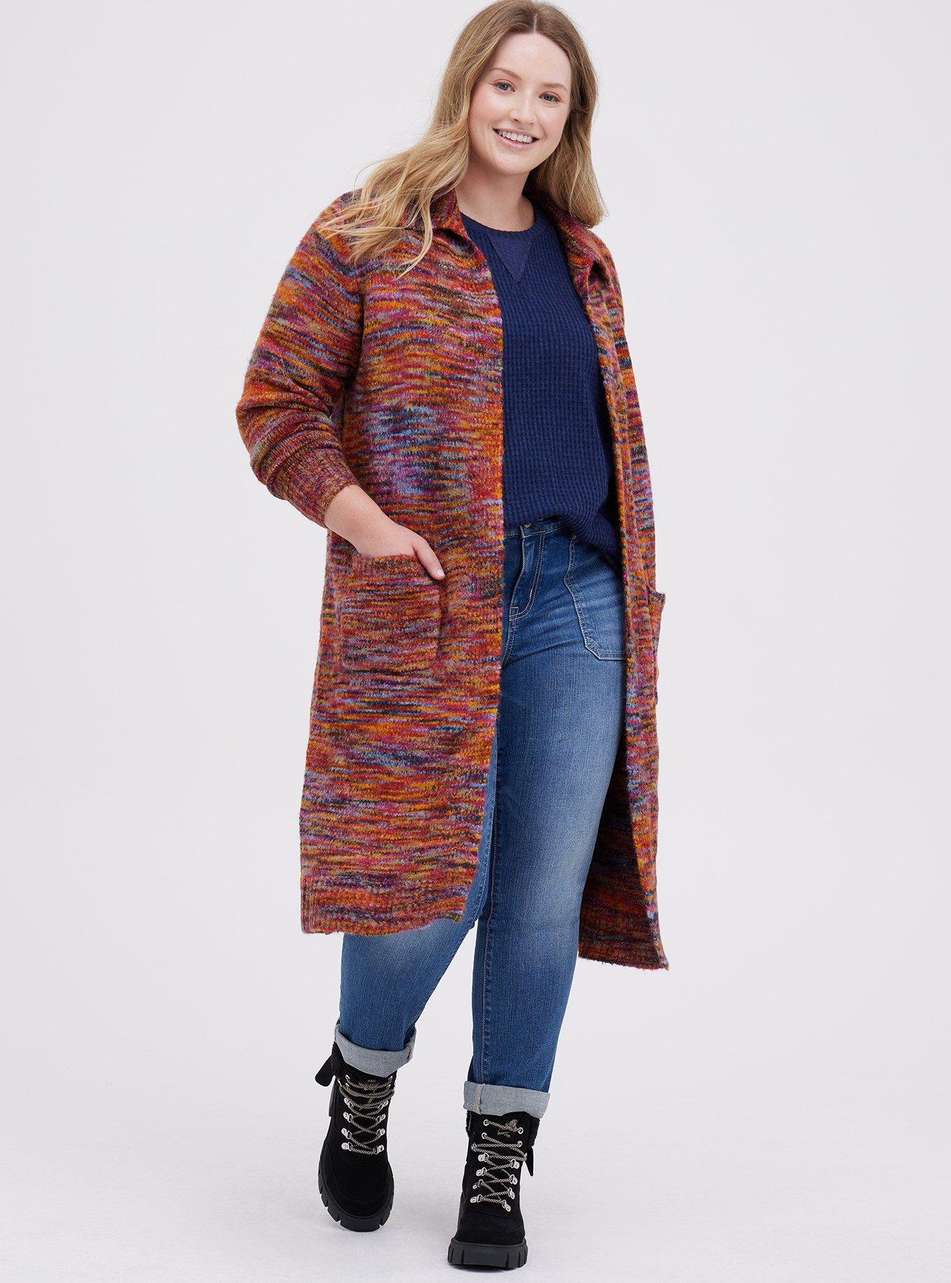 Shawl Duster - Spacedye Multi , MULTI, alternate