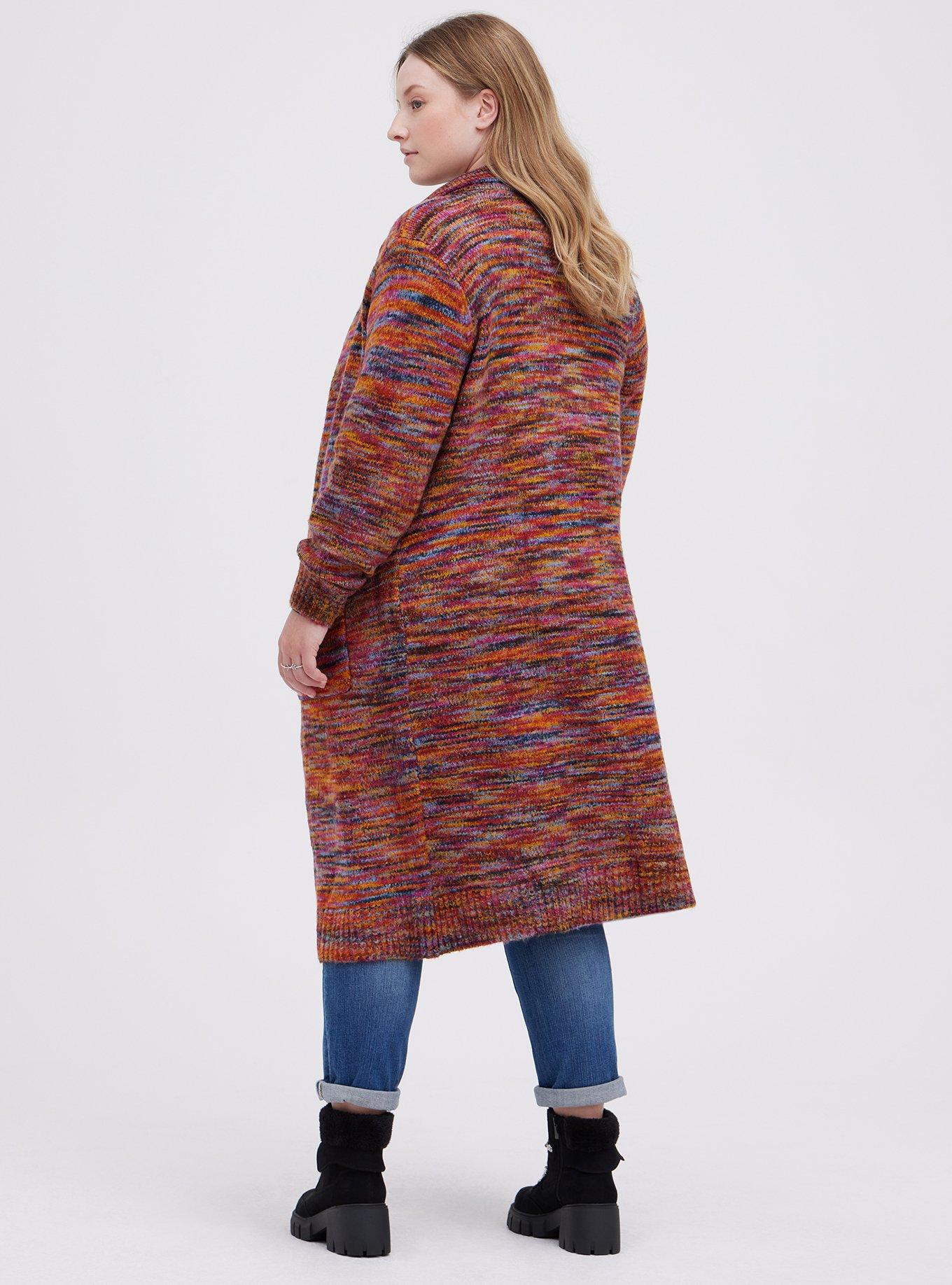Shawl Duster - Spacedye Multi , MULTI, alternate