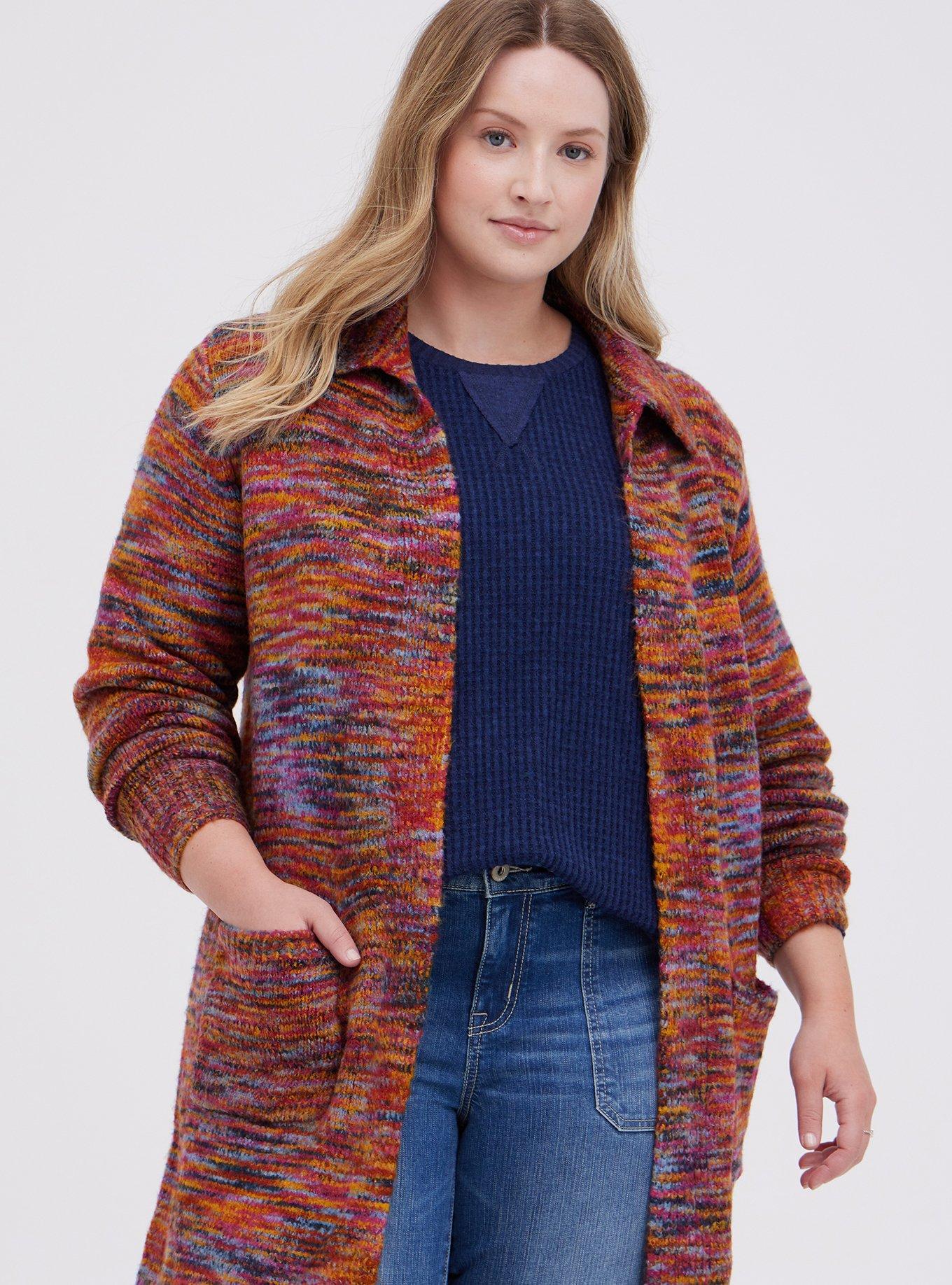 Shawl Duster - Spacedye Multi , MULTI, hi-res