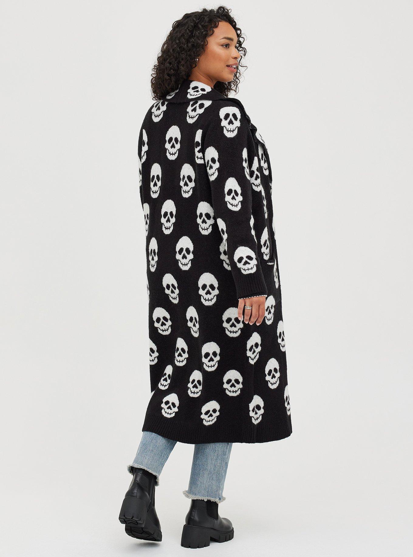 Torrid shop skull sweater