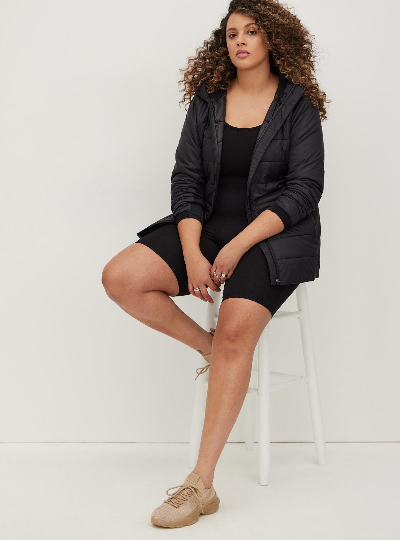 9'' Bike Short Catsuit, BLACK, alternate