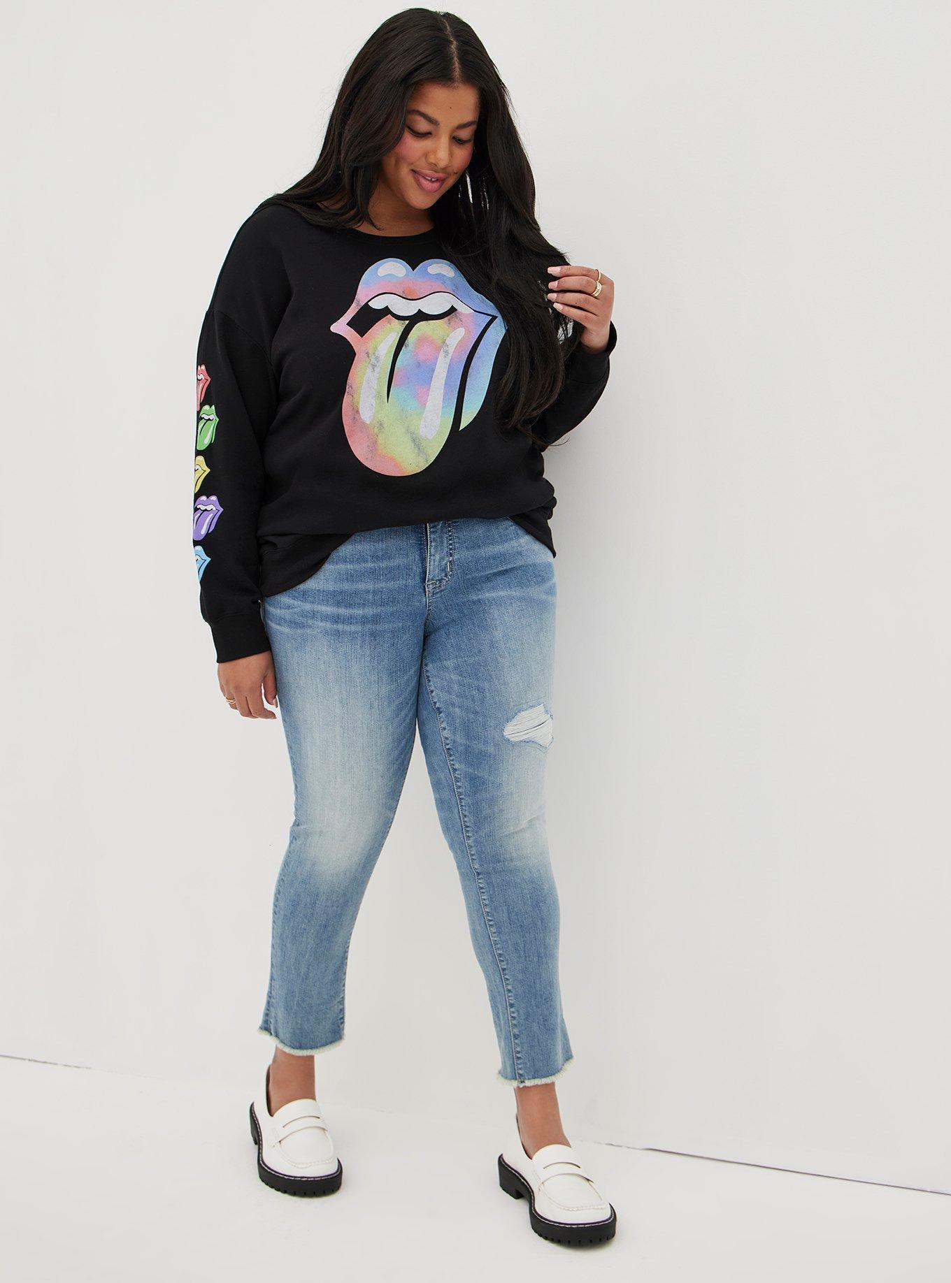 Torrid rolling stones sweatshirt outlet