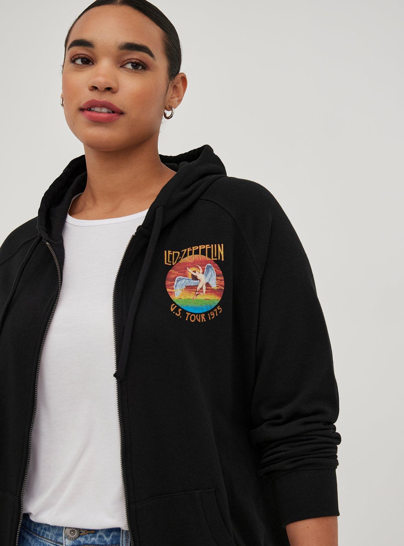 Led zeppelin 2025 zip hoodie