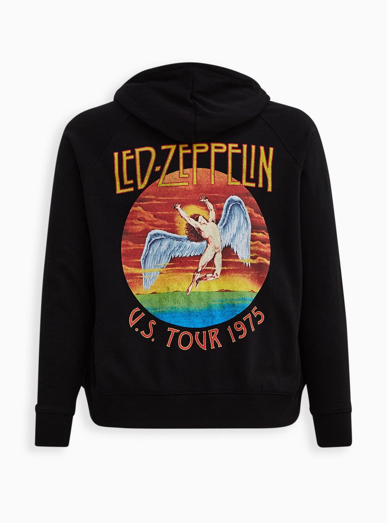 Led zeppelin zip hoodie hotsell