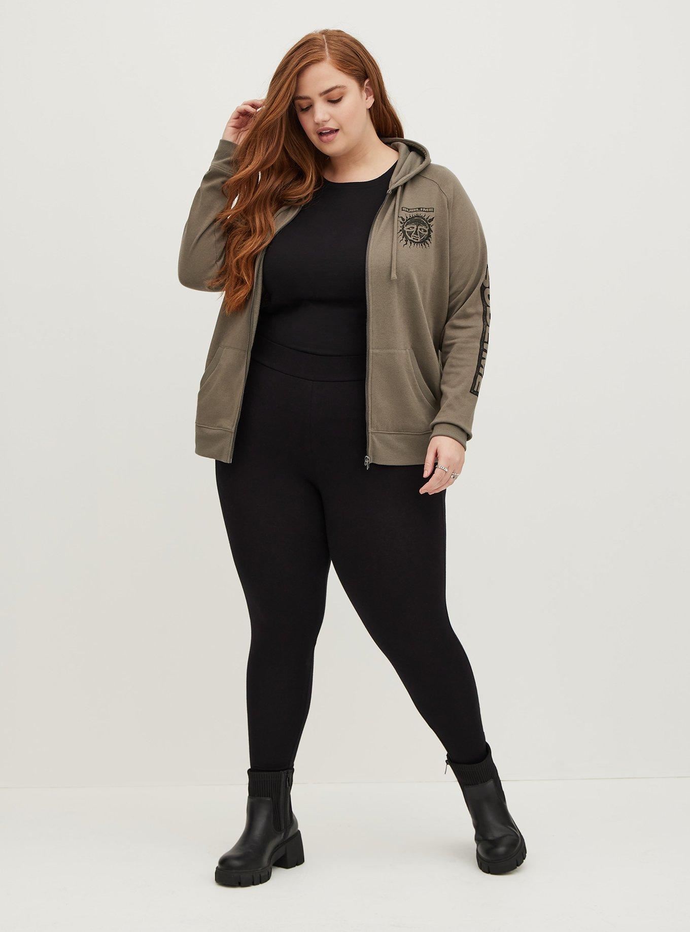 Zip Hoodie - Cozy Fleece Sublime Olive , DEEP DEPTHS, alternate