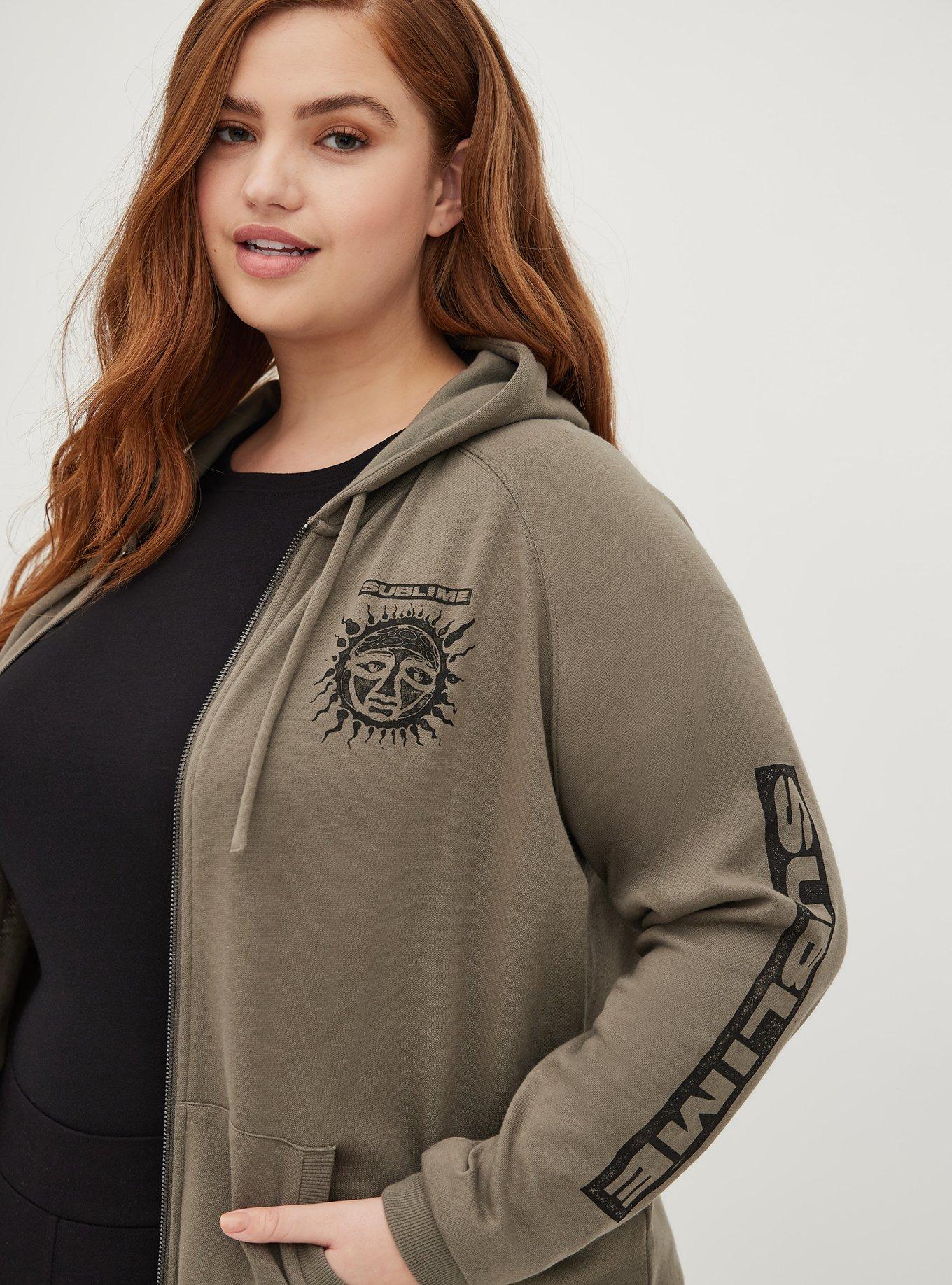 Torrid zip up discount hoodie