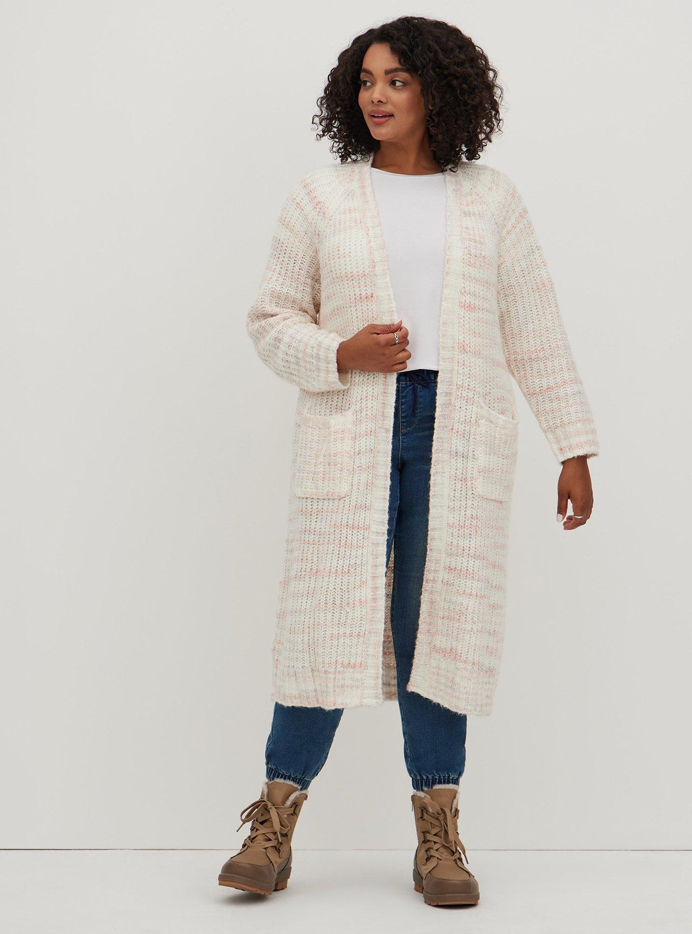 Duster Cardigan - Multi Pink, MULTI, alternate