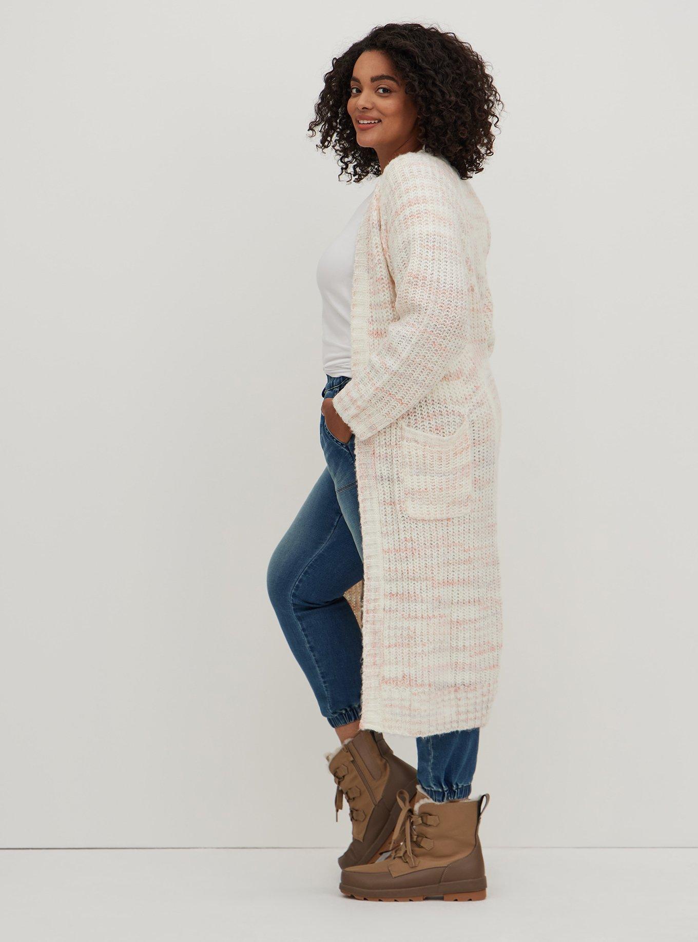 Duster Cardigan - Multi Pink, MULTI, alternate