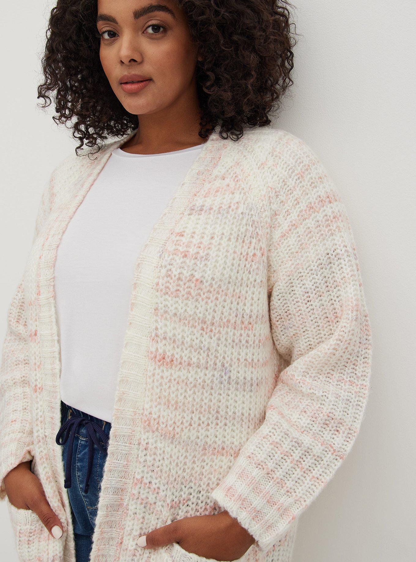 Duster Cardigan - Multi Pink, MULTI, hi-res