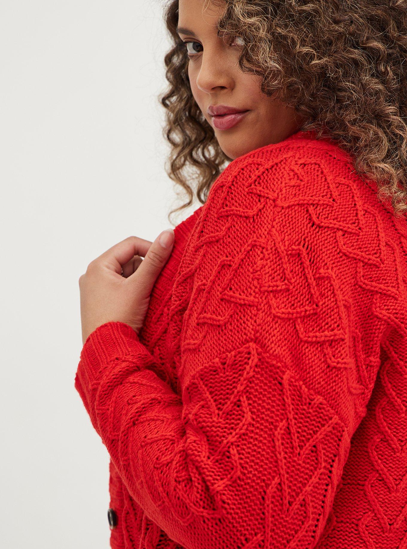 Torrid 2024 red sweater