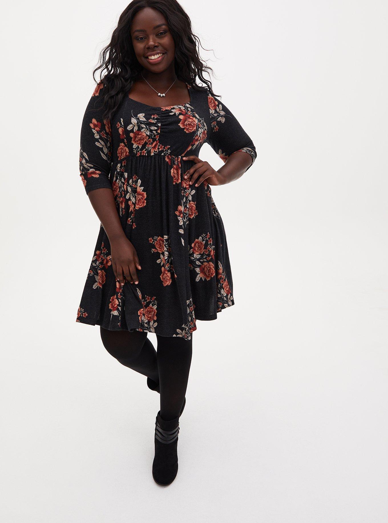 Plus Size - Mini Super Soft Shirt Dress - Torrid