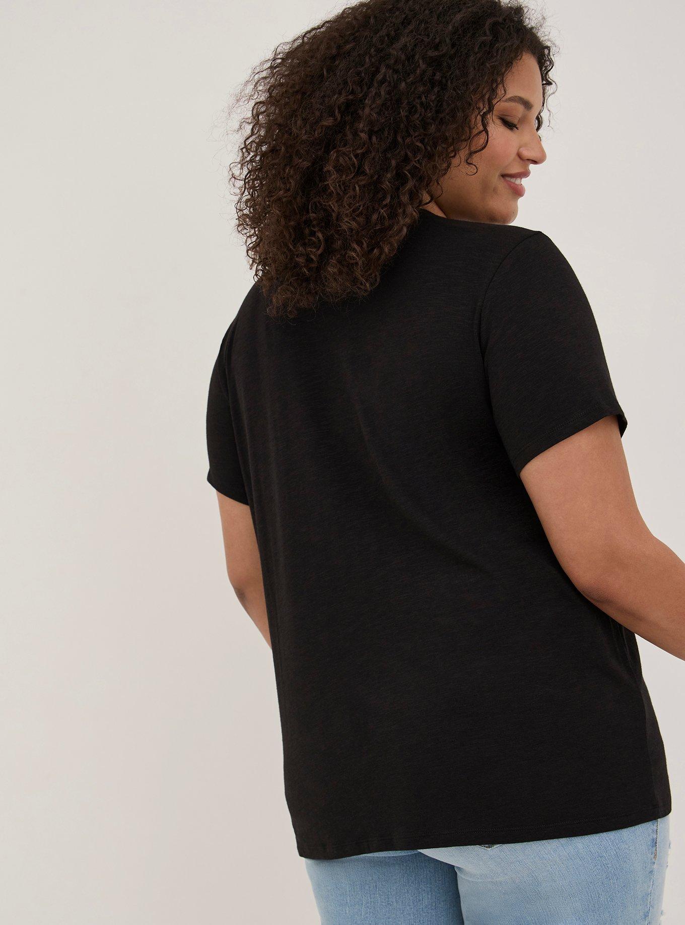 Plus Size - Vintage Super Soft Slub Crew Neck Tee - Torrid