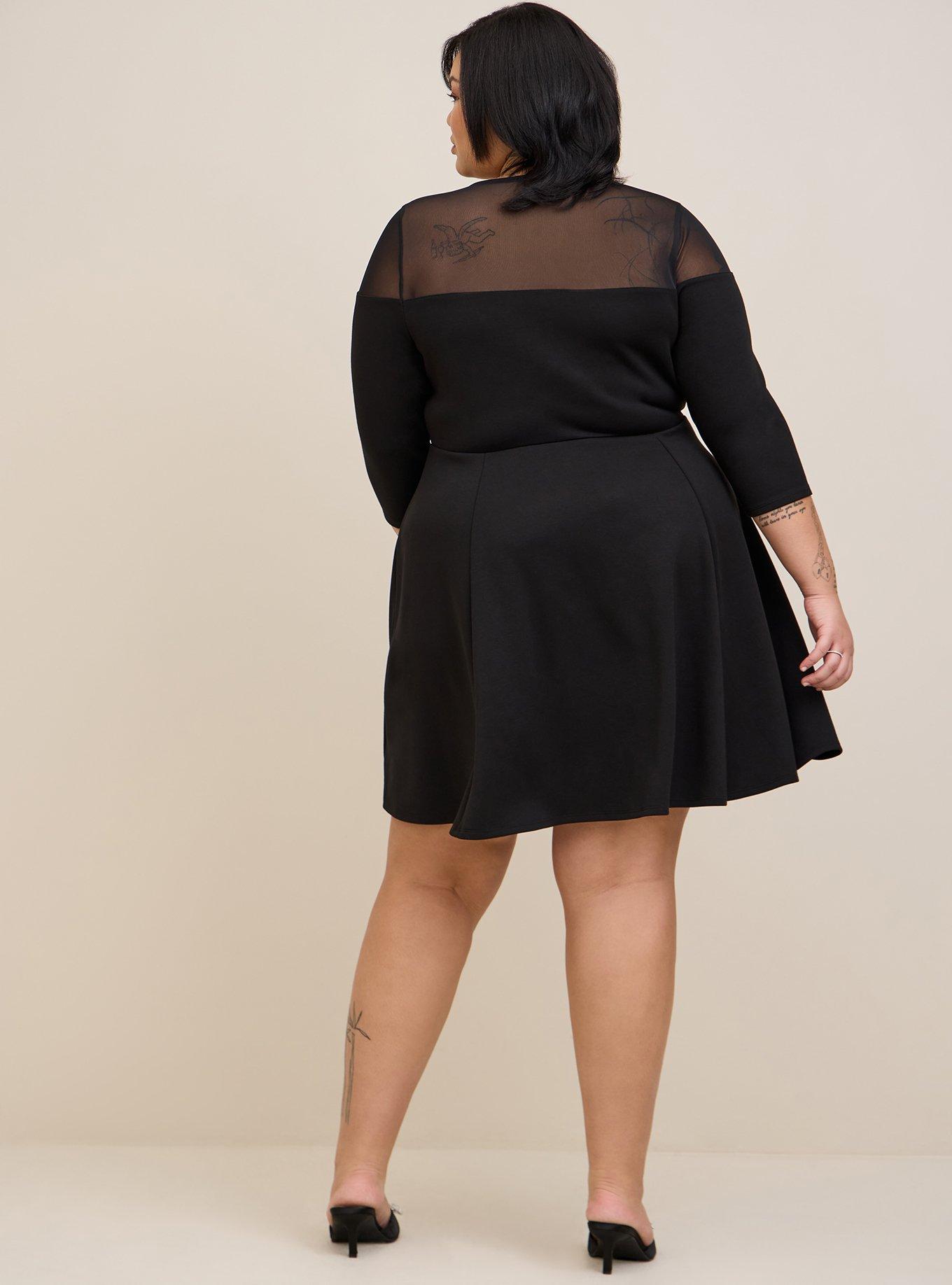 Torrid Mini Gauze Lace-Up Skater Dress Size 3X - $41 - From Candice