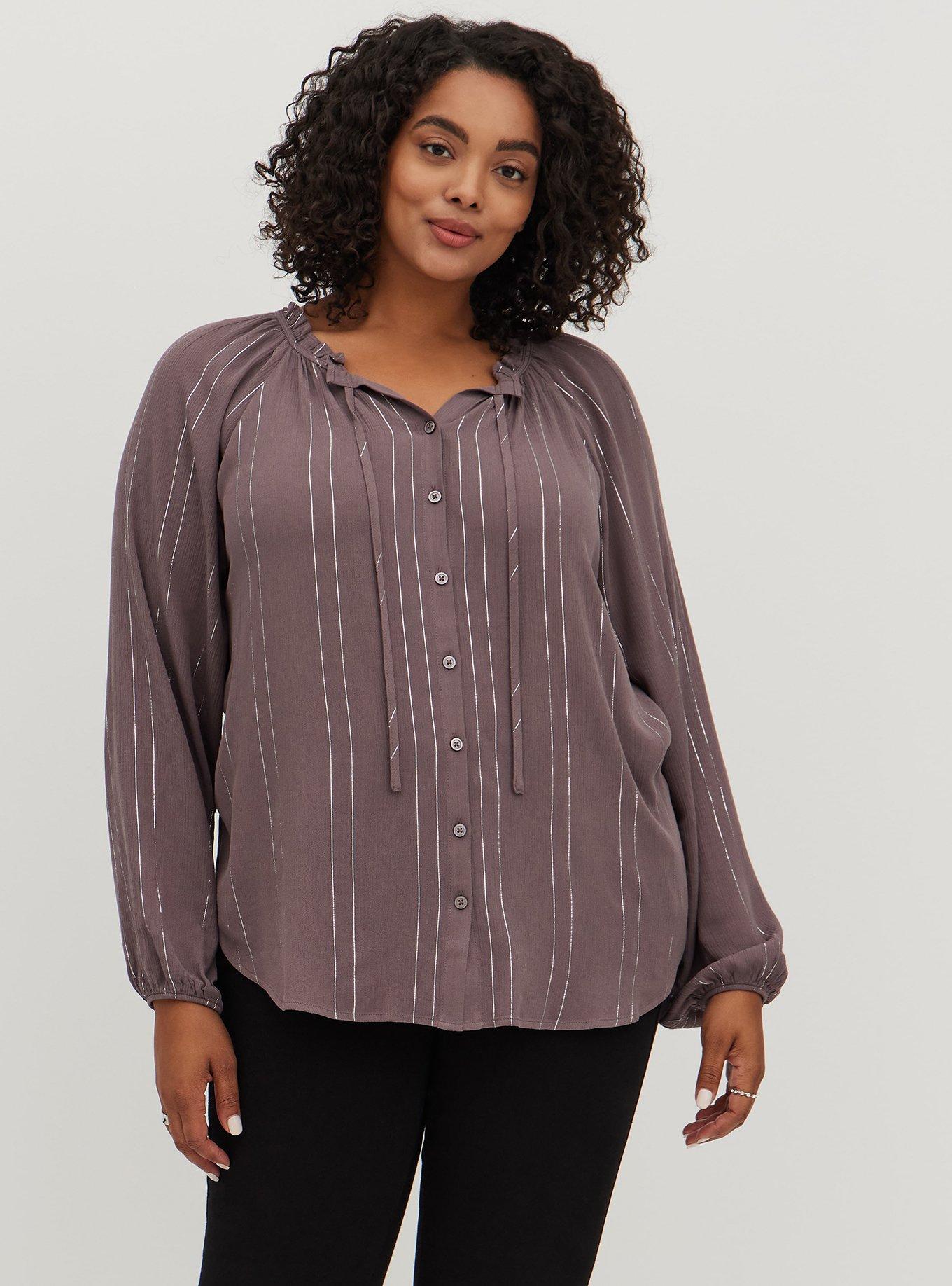 Torrid plus size clearance tops